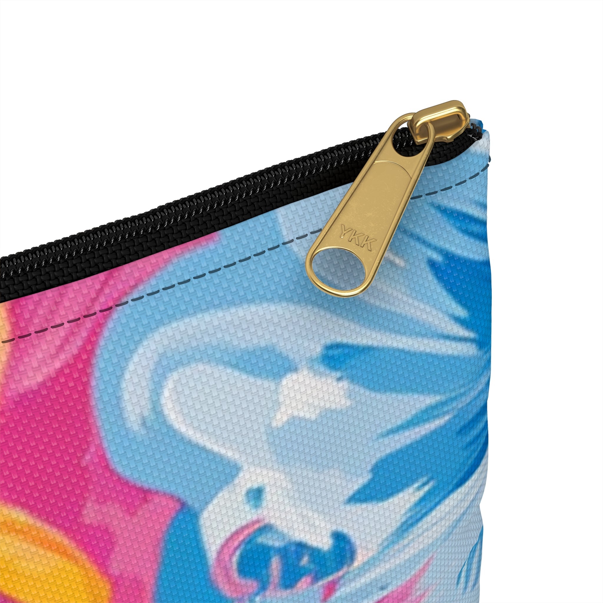 Vibrant Abstract Floral Pouch, Artsulli - Art is Long, Life is Short, Bags, , , , , , , 