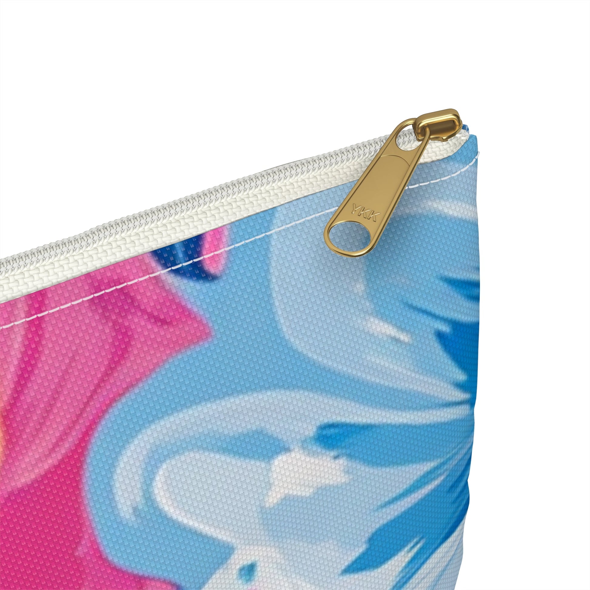 Vibrant Abstract Floral Pouch, Artsulli - Art is Long, Life is Short, Bags, , , , , , , 