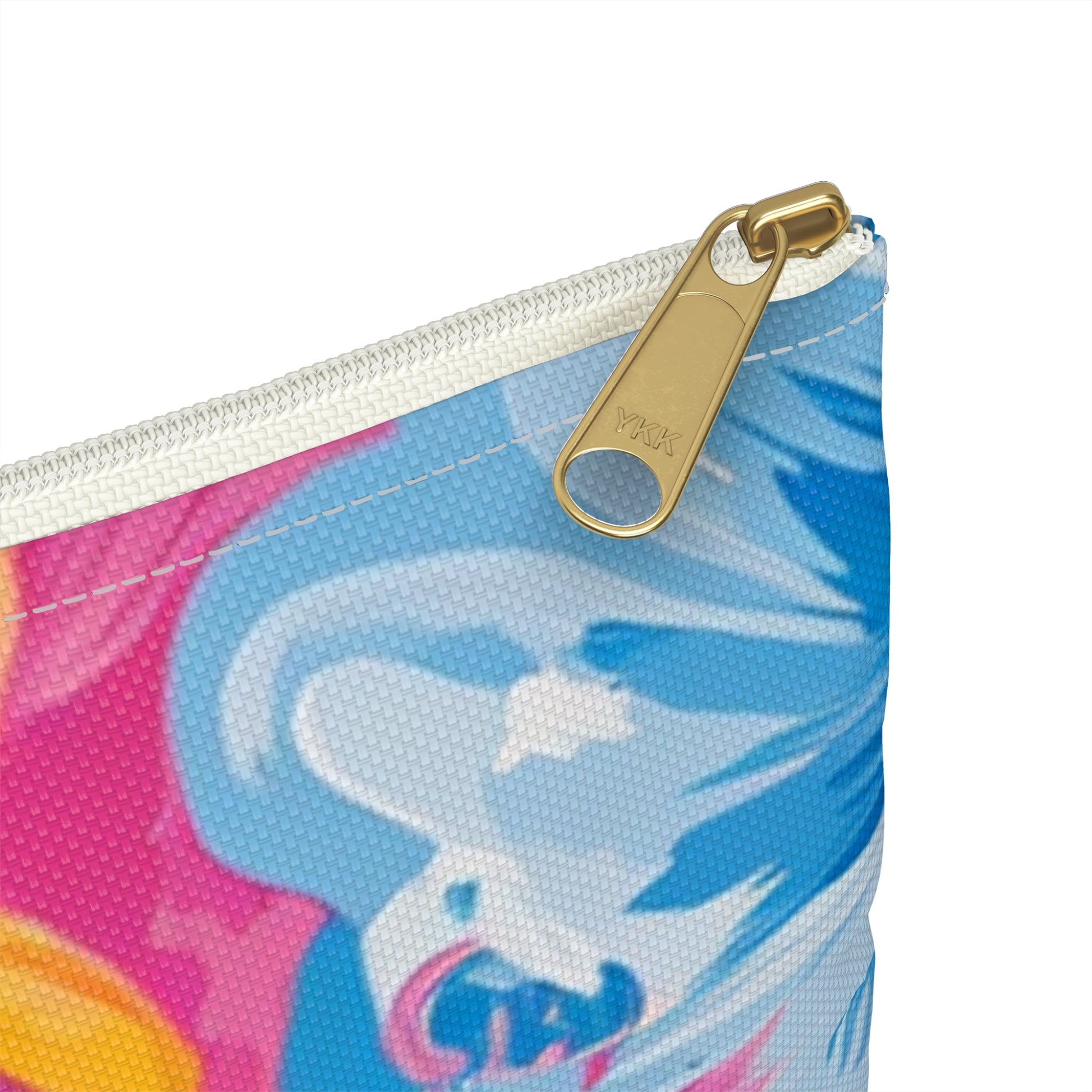 Vibrant Abstract Floral Pouch, Artsulli - Art is Long, Life is Short, Bags, , , , , , , 