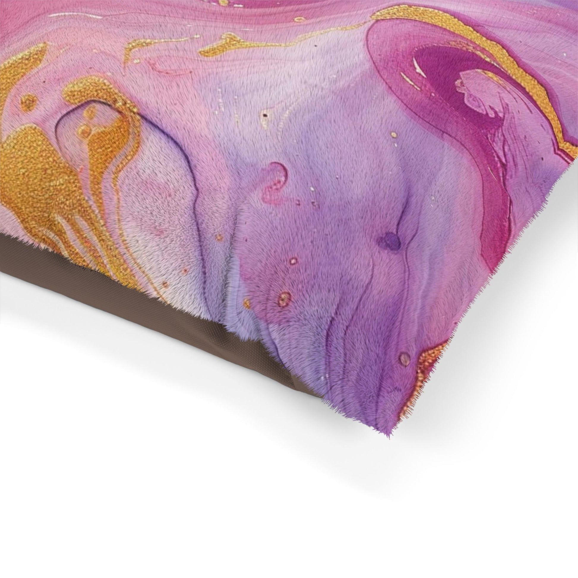 Printify Vibrant Abstract Marble Pet Bed 2025