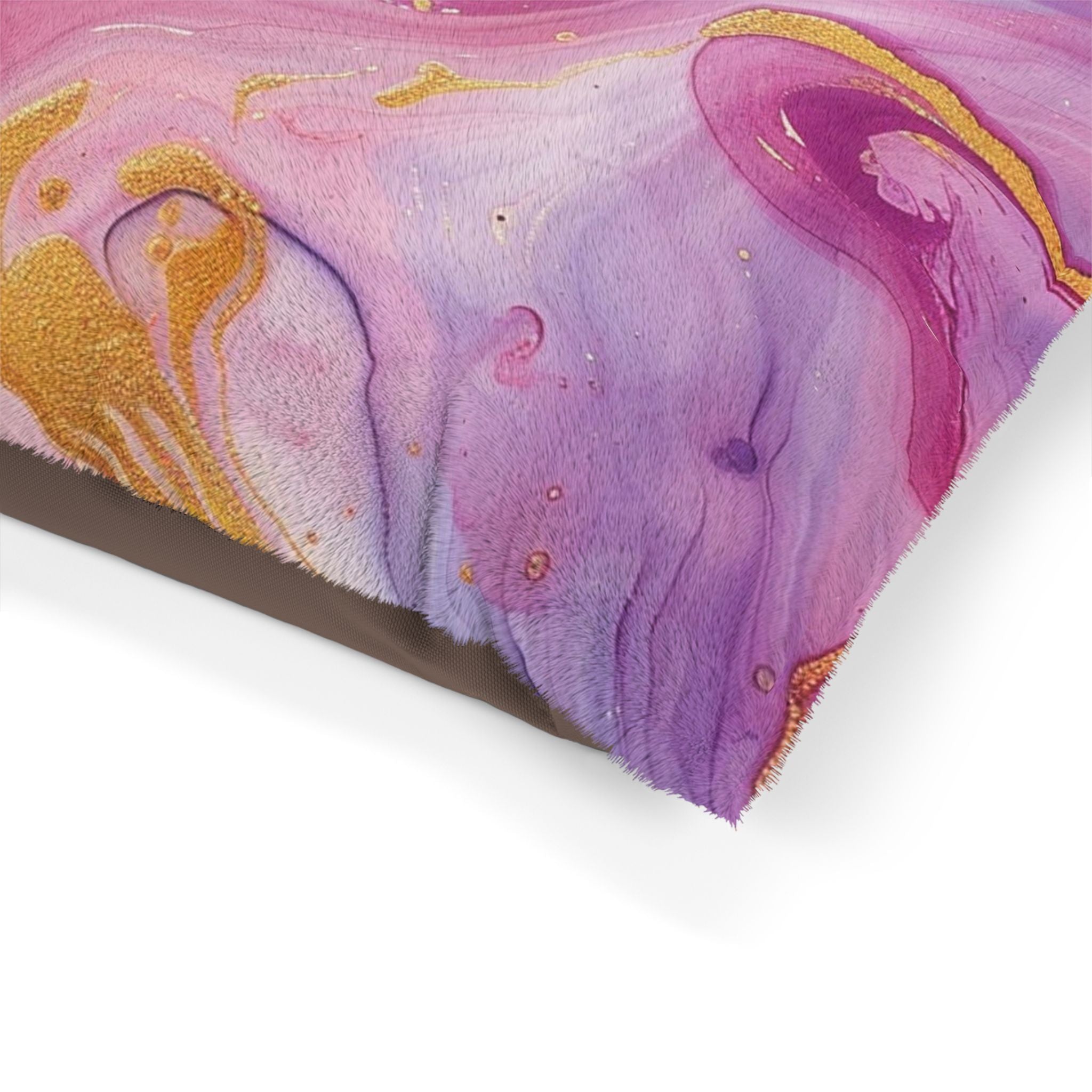 Printify Vibrant Abstract Marble Pet Bed 2025