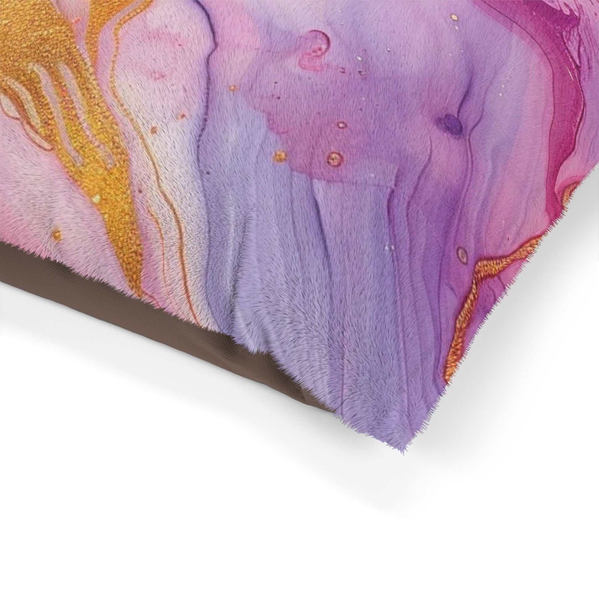 Printify Vibrant Abstract Marble Pet Bed 2025