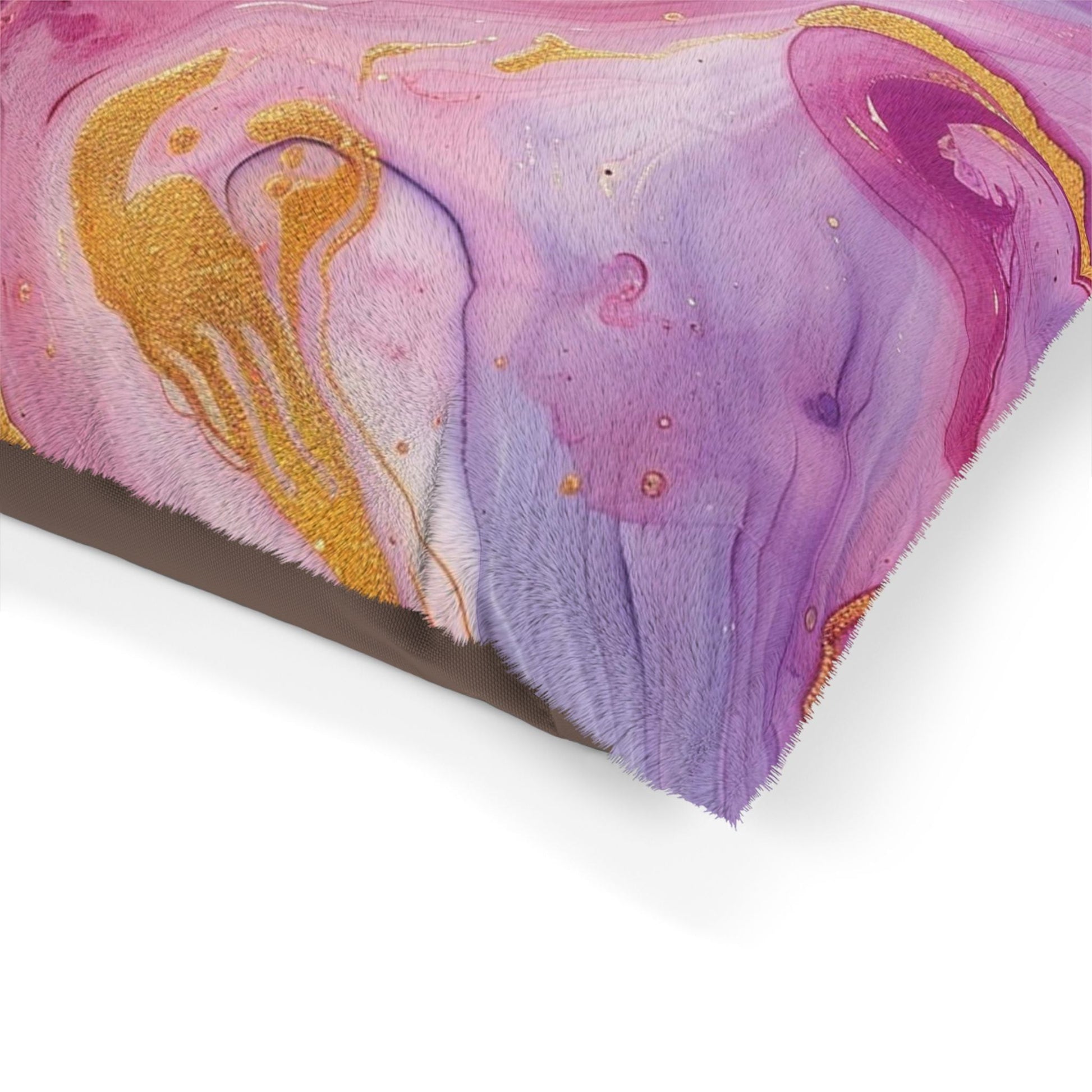 Printify Vibrant Abstract Marble Pet Bed 2025