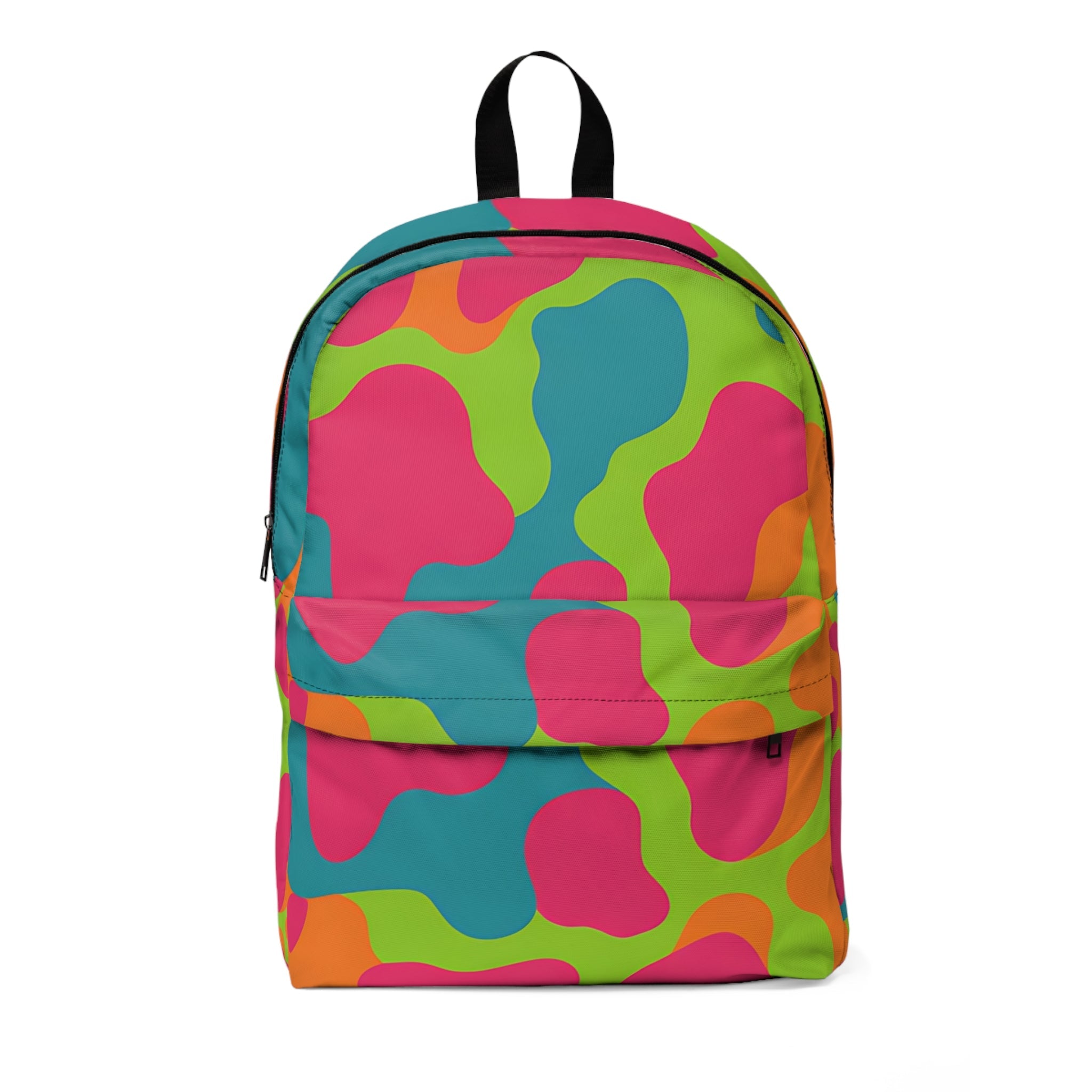 Printify Vibrant Abstract Pattern Backpack 2025