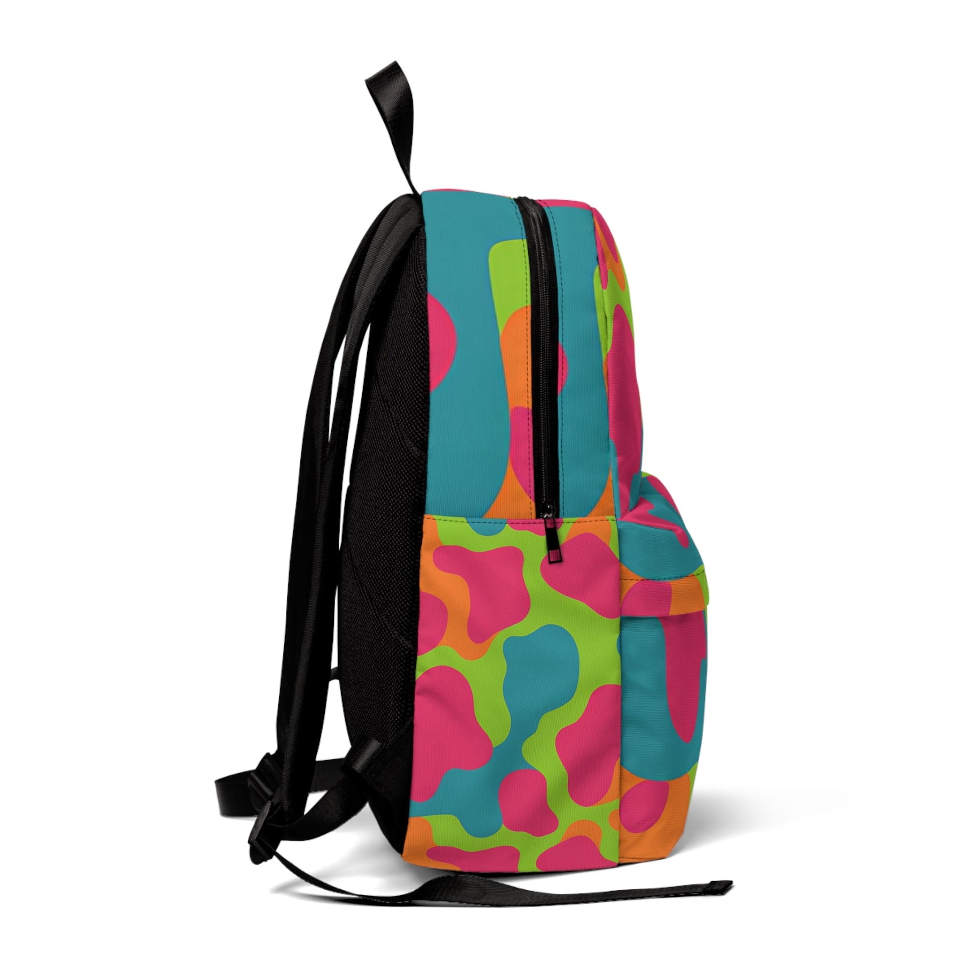 Printify Vibrant Abstract Pattern Backpack 2025