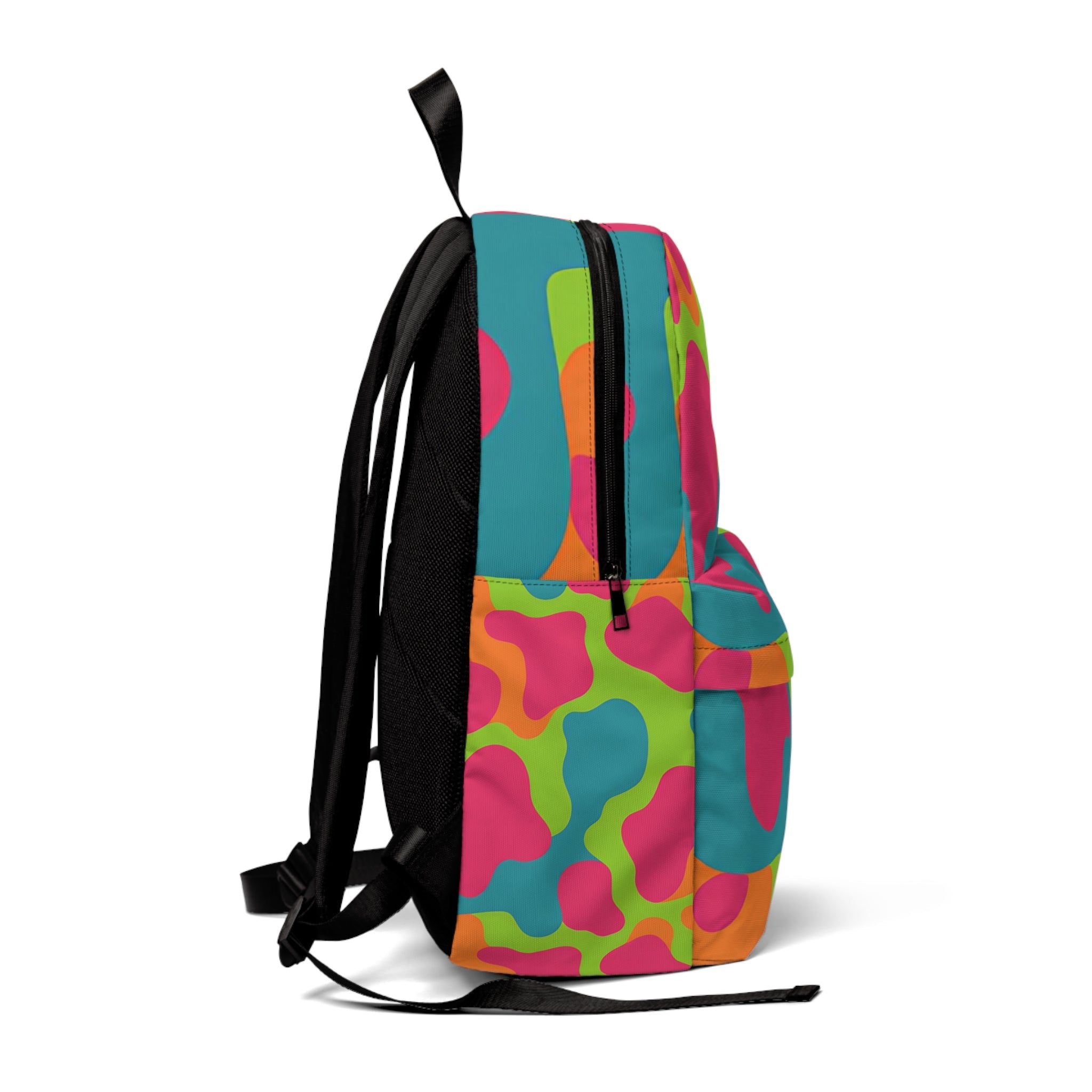Printify Vibrant Abstract Pattern Backpack 2025