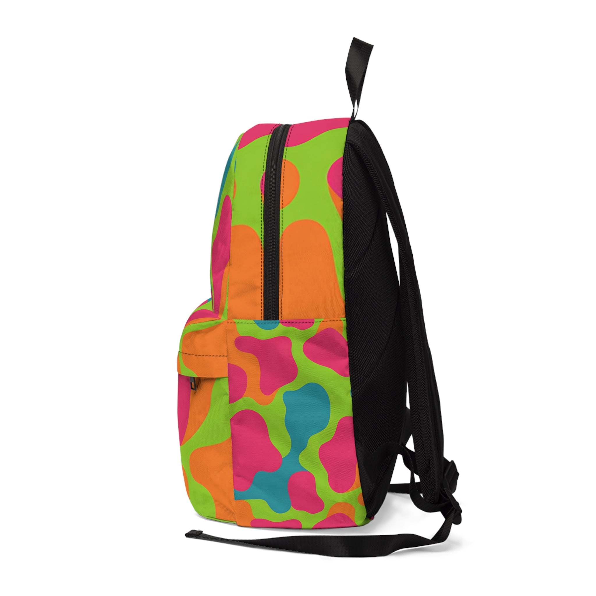 Printify Vibrant Abstract Pattern Backpack 2025