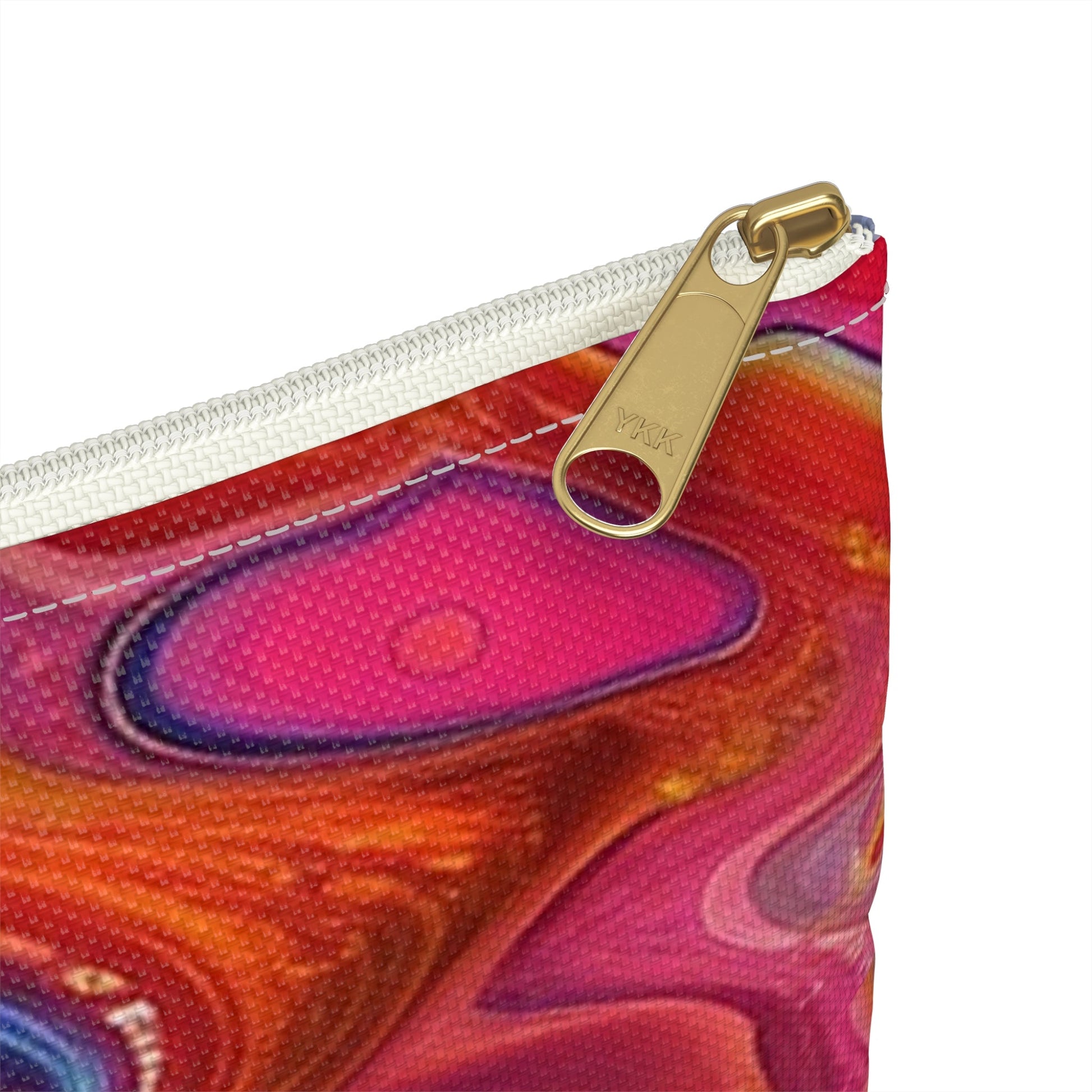 Vibrant Abstract Swirl Pouch, Artsulli - Art is Long, Life is Short, Bags, , , , , , , 