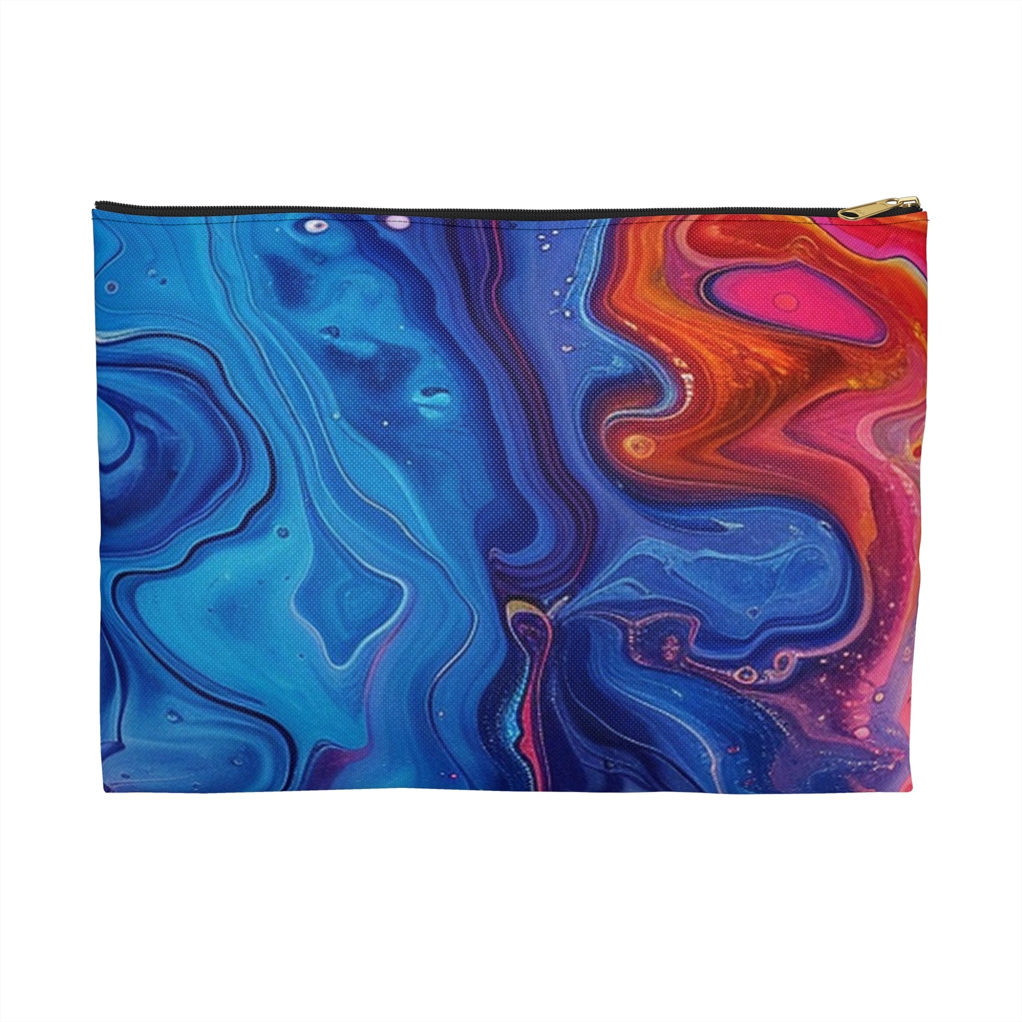 Printify Vibrant Abstract Swirl Pouch 2025