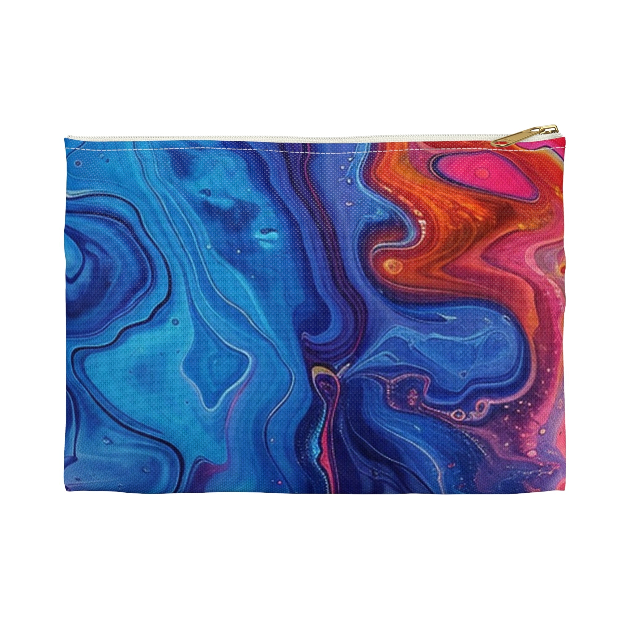 Printify Vibrant Abstract Swirl Pouch 2025