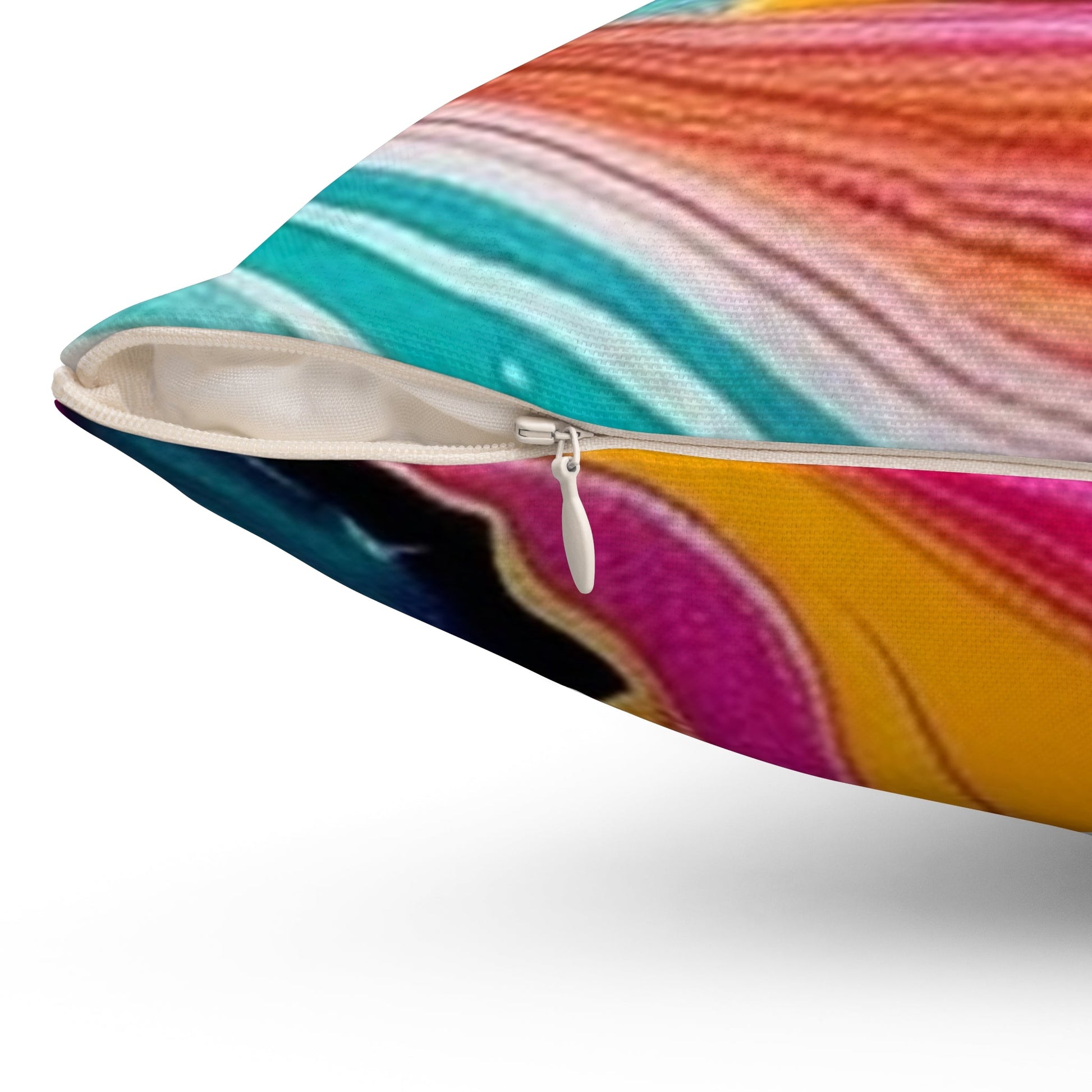 Vibrant Abstract Swirl Throw Pillow, Artsulli - Art is Long, Life is Short, Home Decor, , , , , , , 