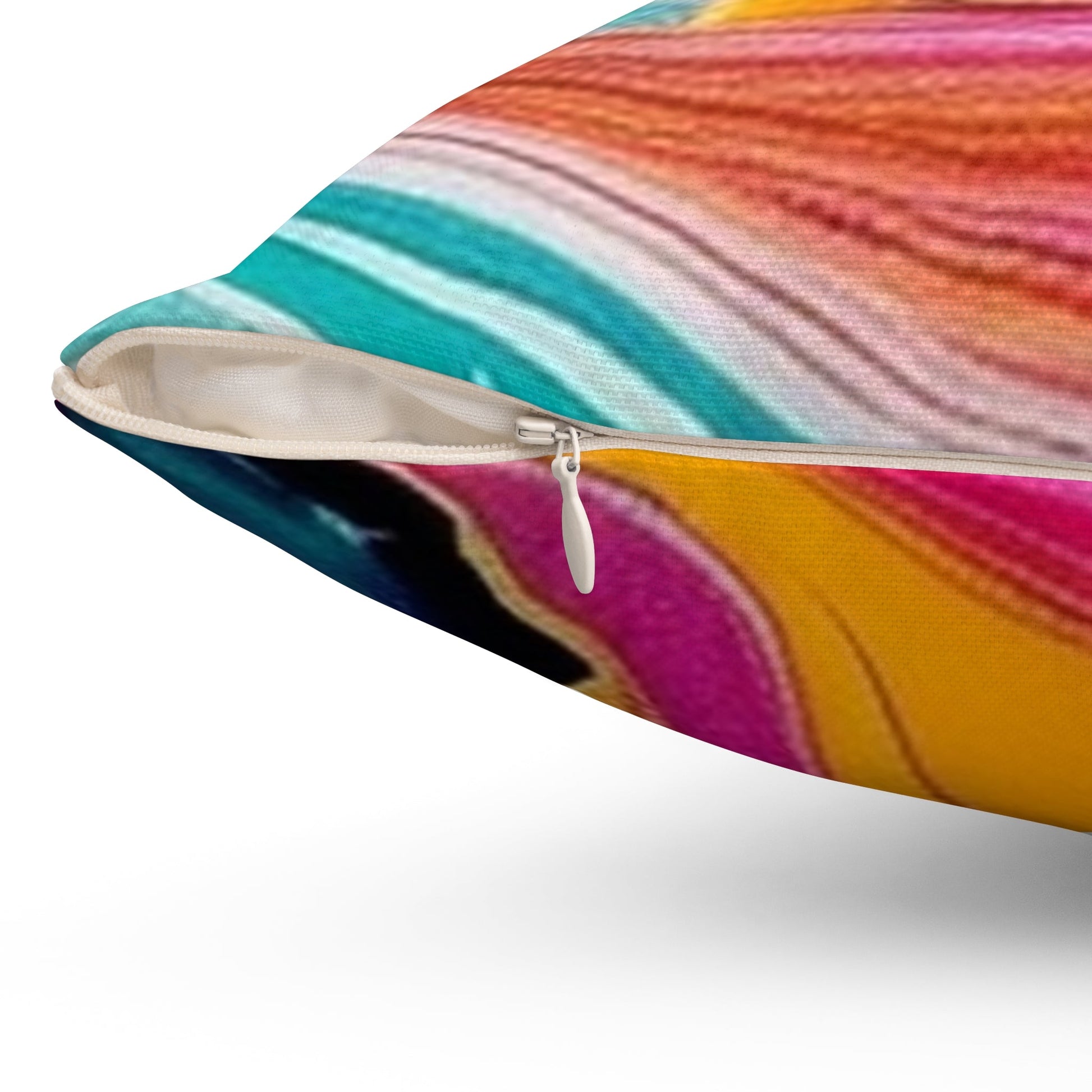 Vibrant Abstract Swirl Throw Pillow, Artsulli - Art is Long, Life is Short, Home Decor, , , , , , , 