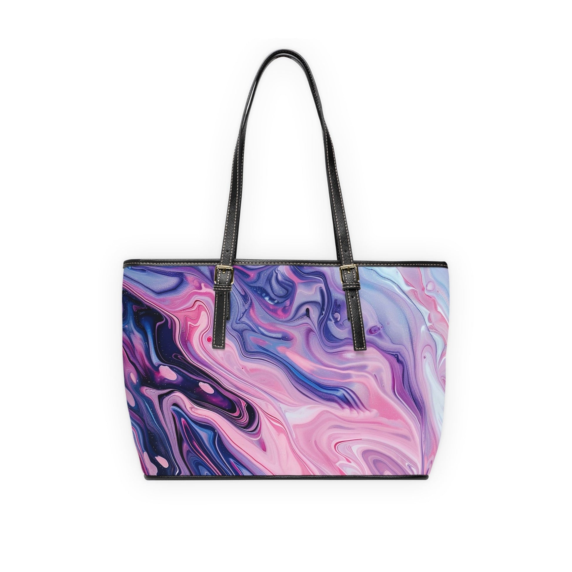 Printify Vibrant Abstract Swirl Tote Bag 2025