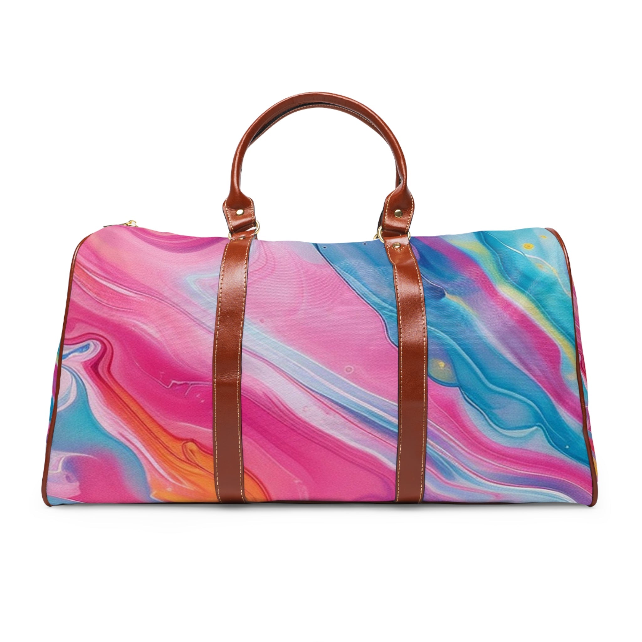 Vibrant Abstract Travel Bag, Artsulli - Art is Long, Life is Short, Bags, , , , , , , 