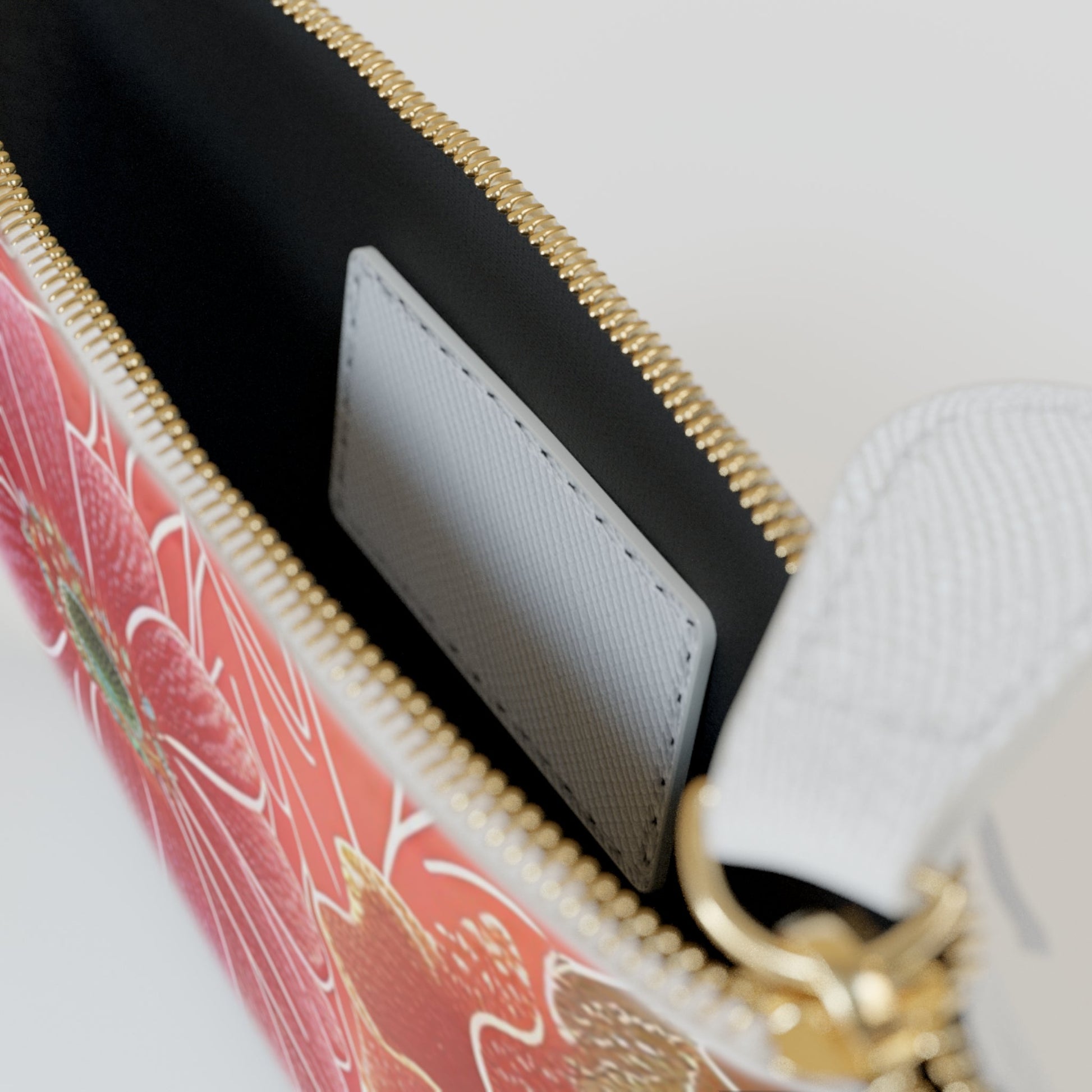 Printify Vibrant Floral Personalized Clutch Bag 2025