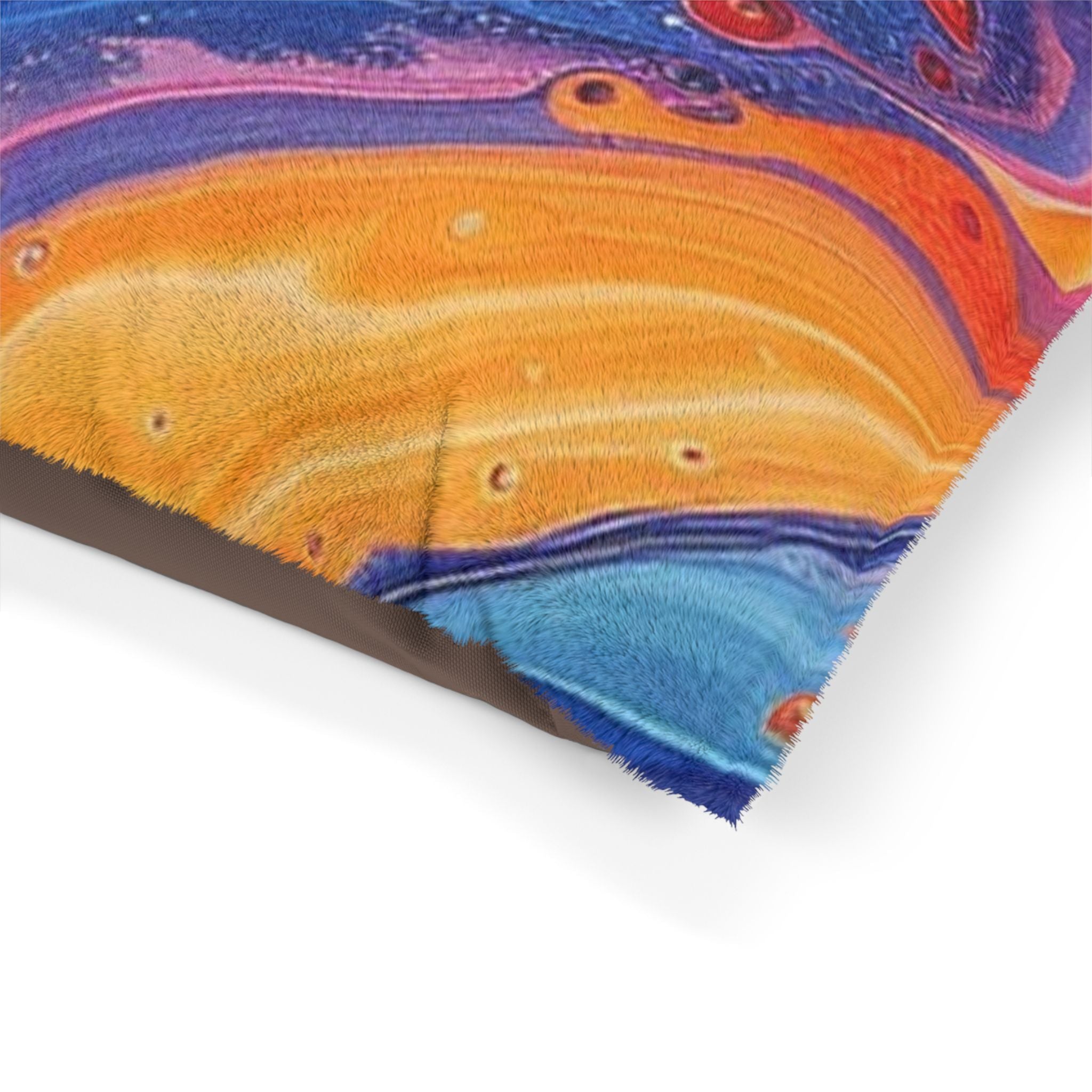 Printify Vibrant Fluid Art Pet Bed 2025