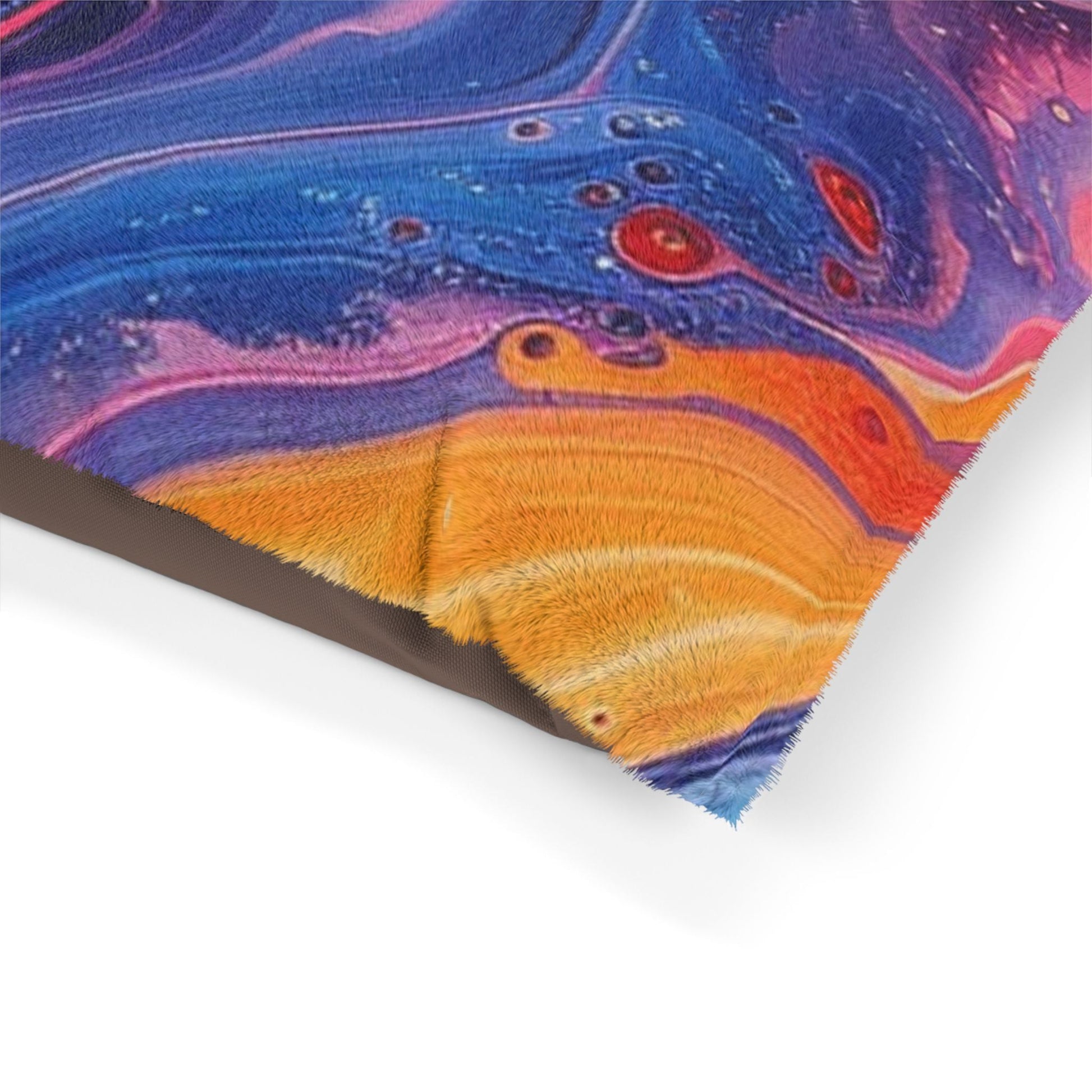 Printify Vibrant Fluid Art Pet Bed 2025