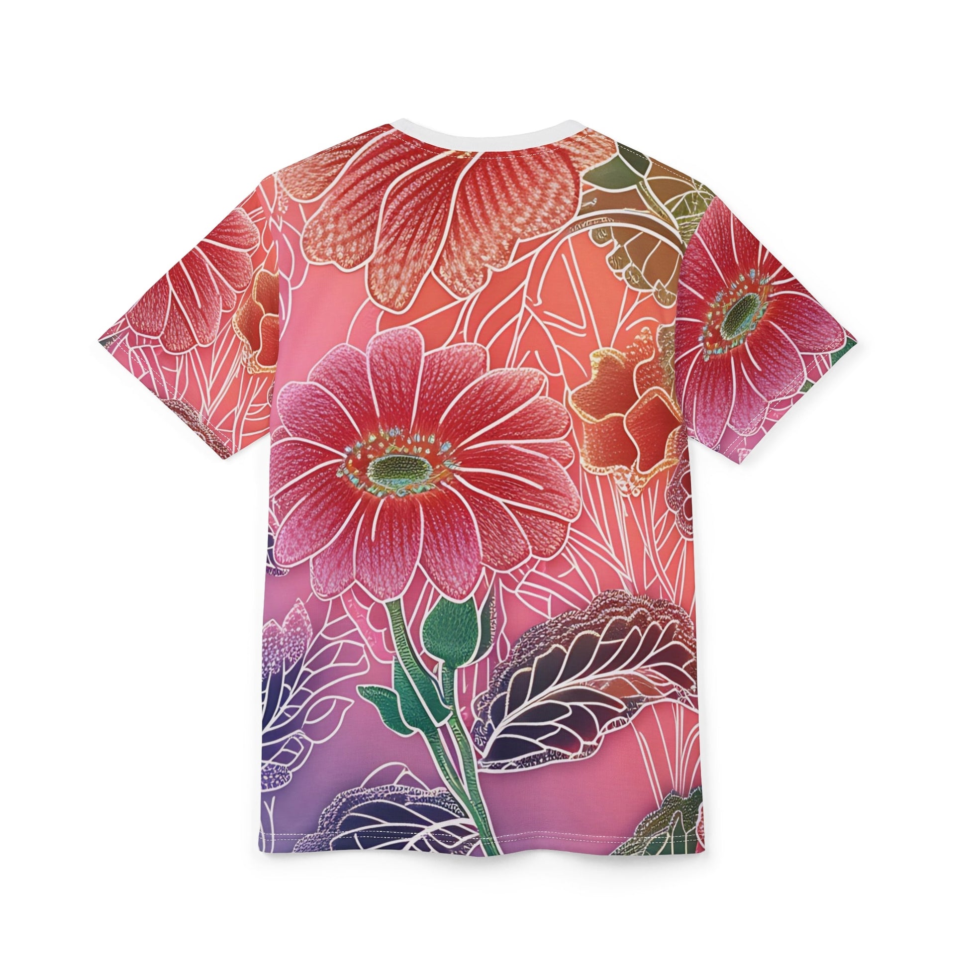 Vibrant Gerbera Daisy T-Shirt, Artsulli - Art is Long, Life is Short, All Over Prints, , , , , , , 