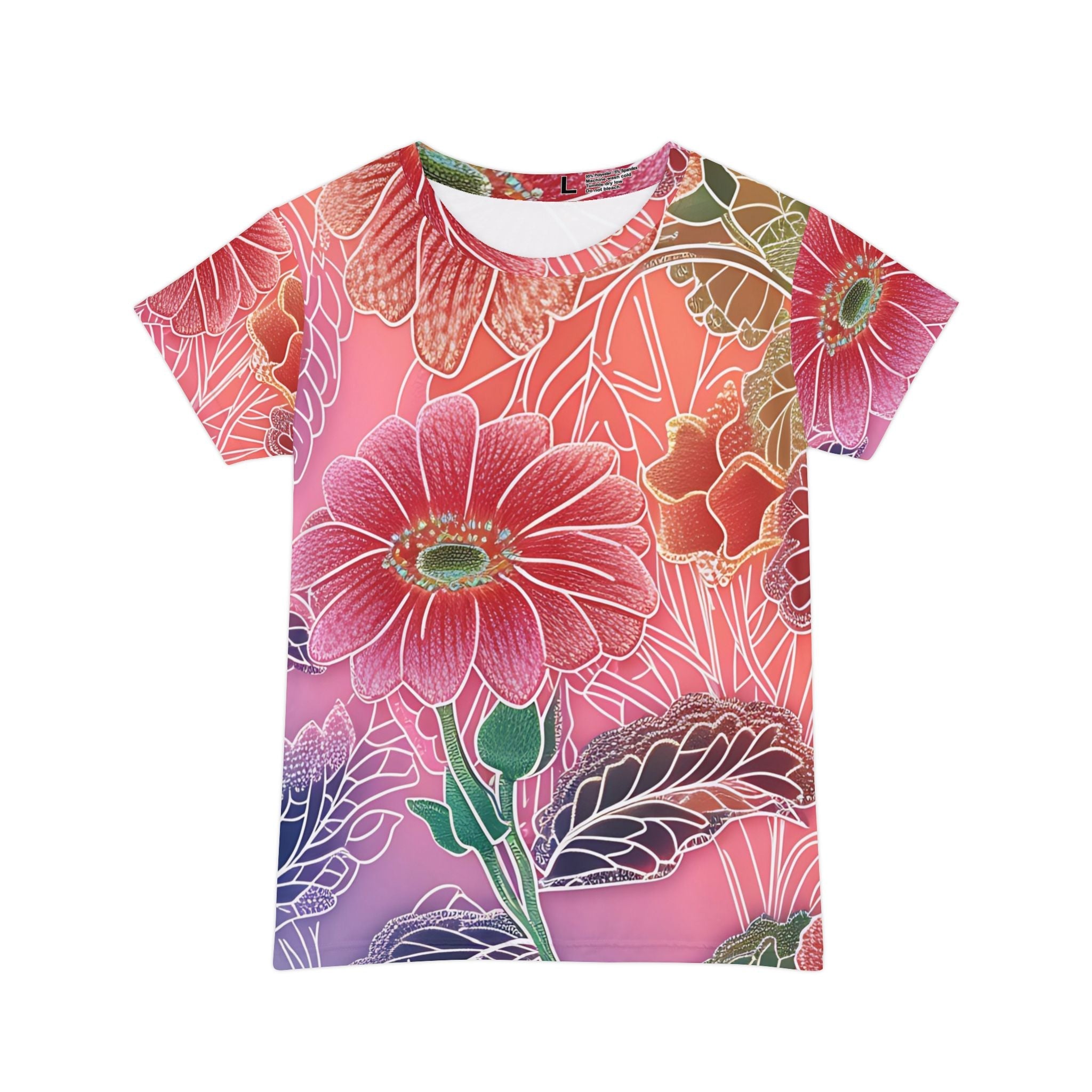 Printify Vibrant Gerbera Daisy T-Shirt 2025