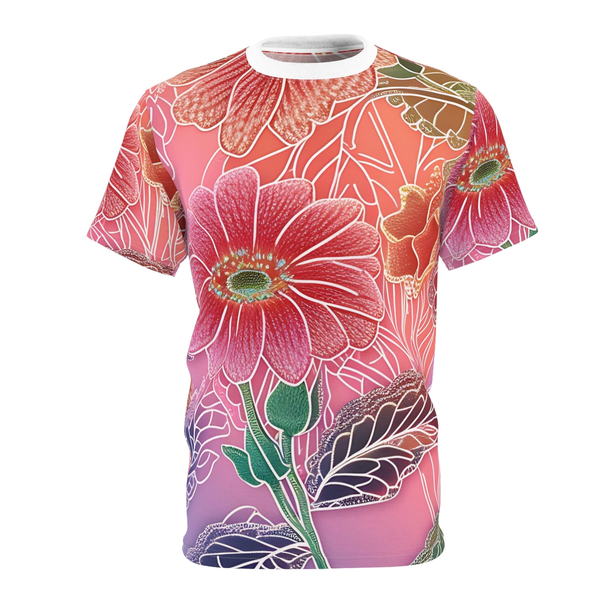 Printify Vibrant Gerbera Daisy T-Shirt 2025