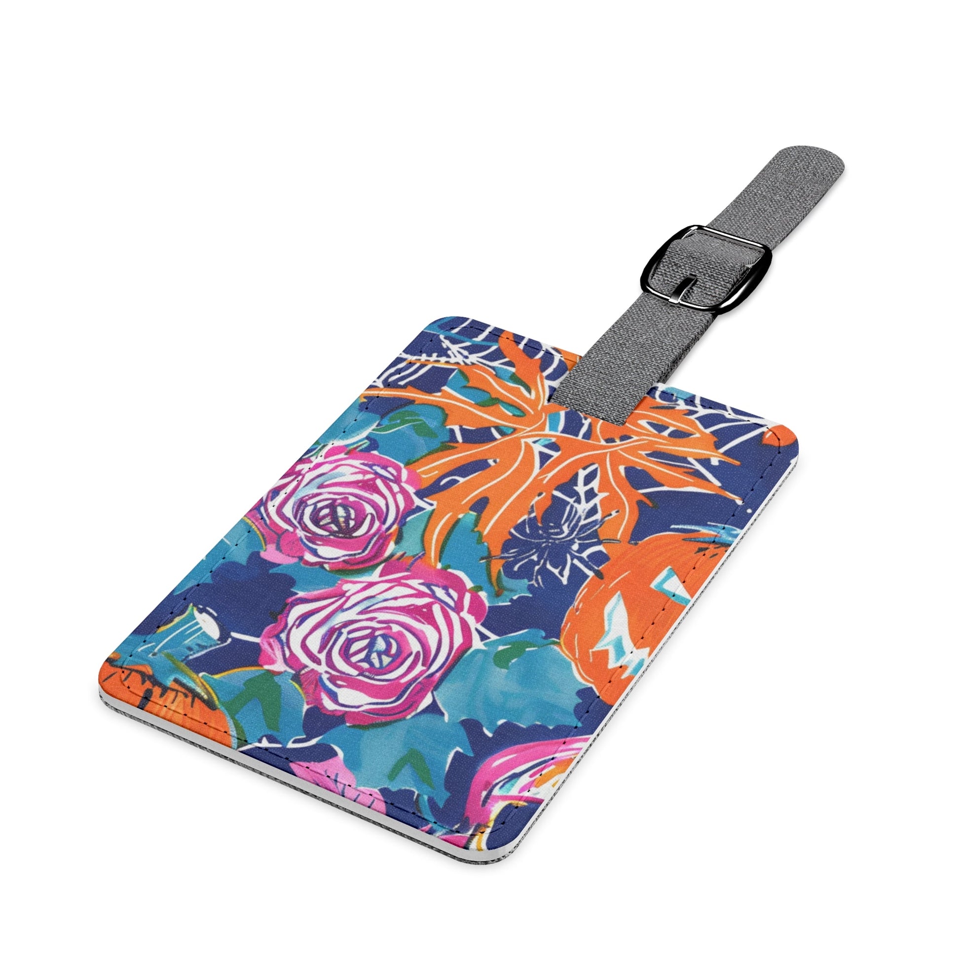 Vibrant Halloween Luggage Tag, Artsulli - Art is Long, Life is Short, Accessories, , , , , , , 