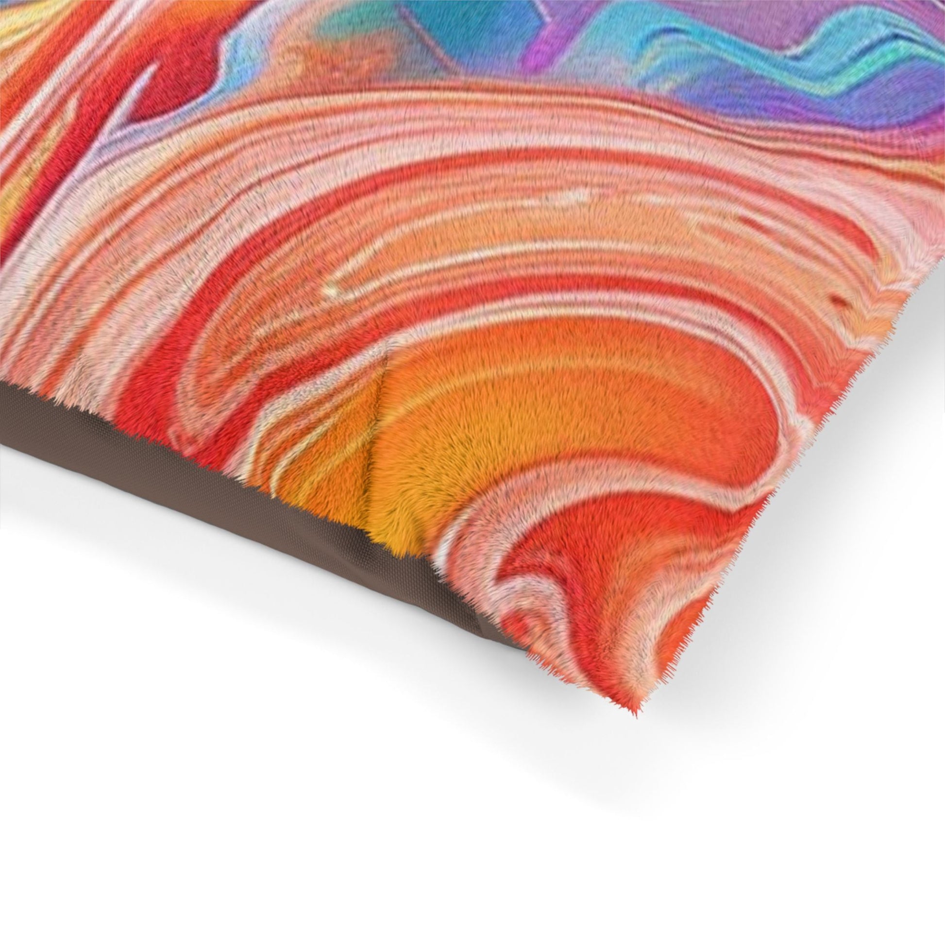 Printify Vibrant Liquid Art Pet Bed 2025
