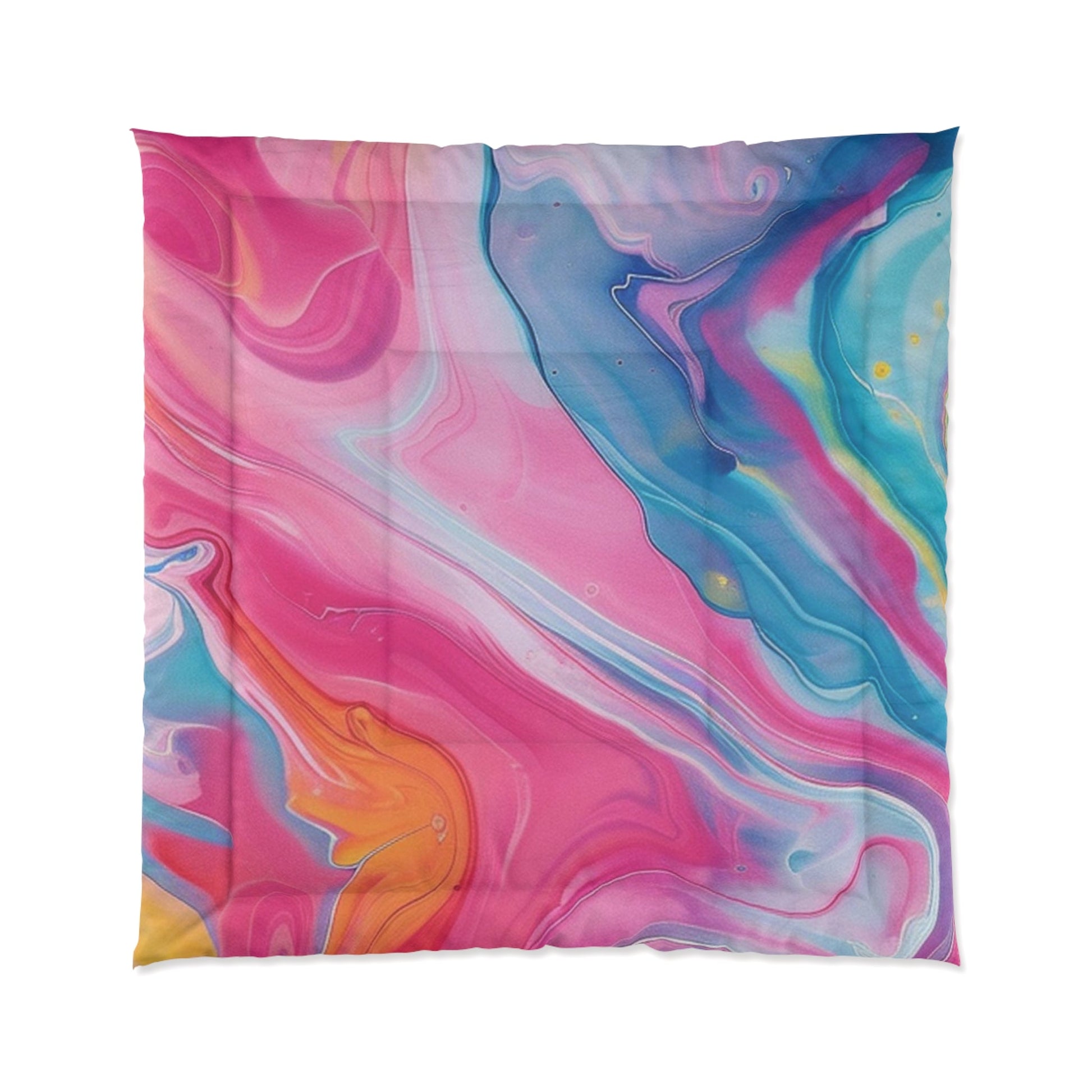 Printify Vibrant Marble Comforter 2025