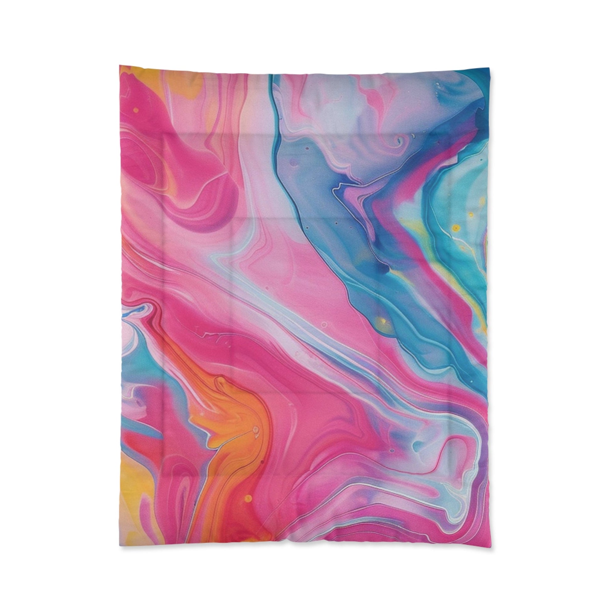 Printify Vibrant Marble Comforter 2025