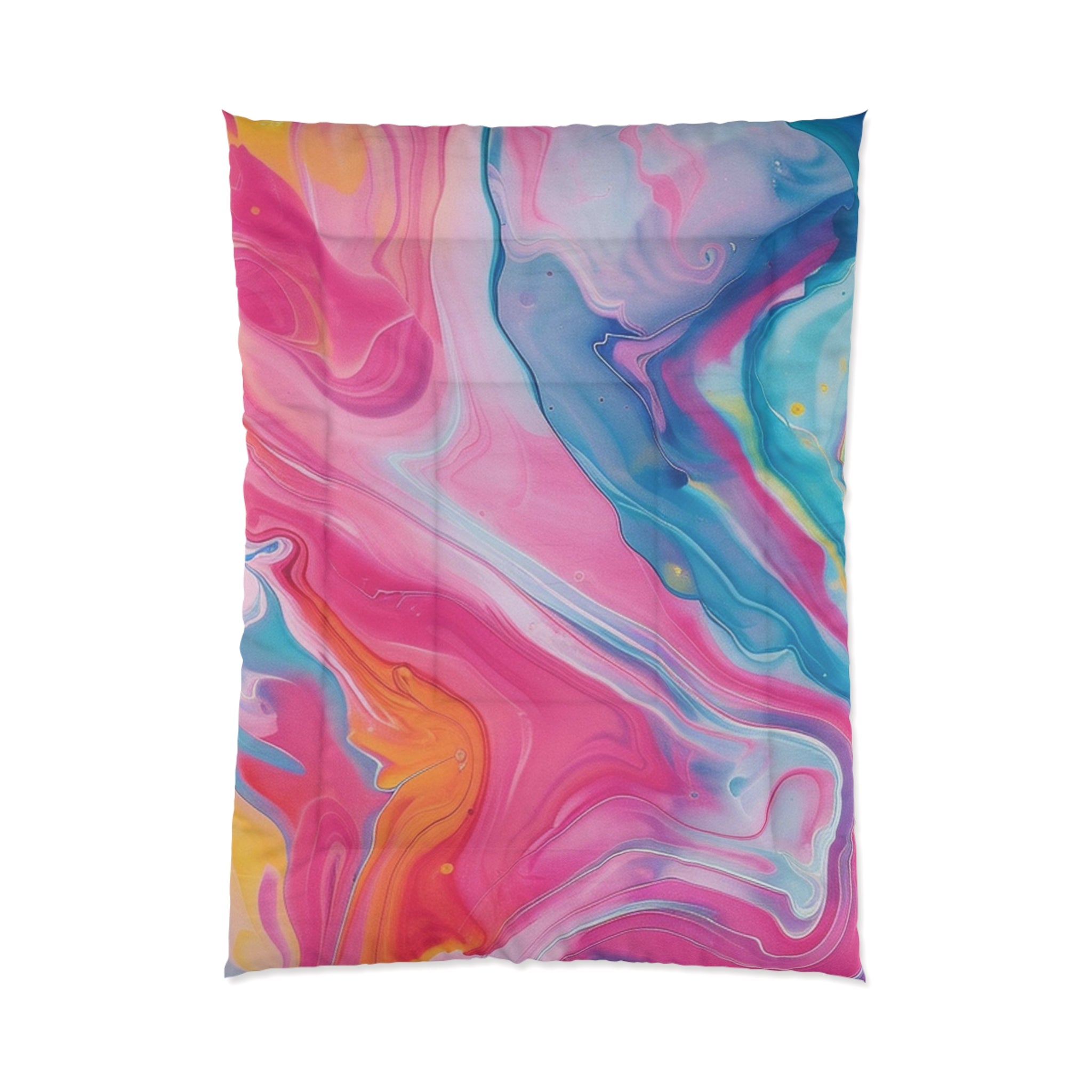 Printify Vibrant Marble Comforter 2025