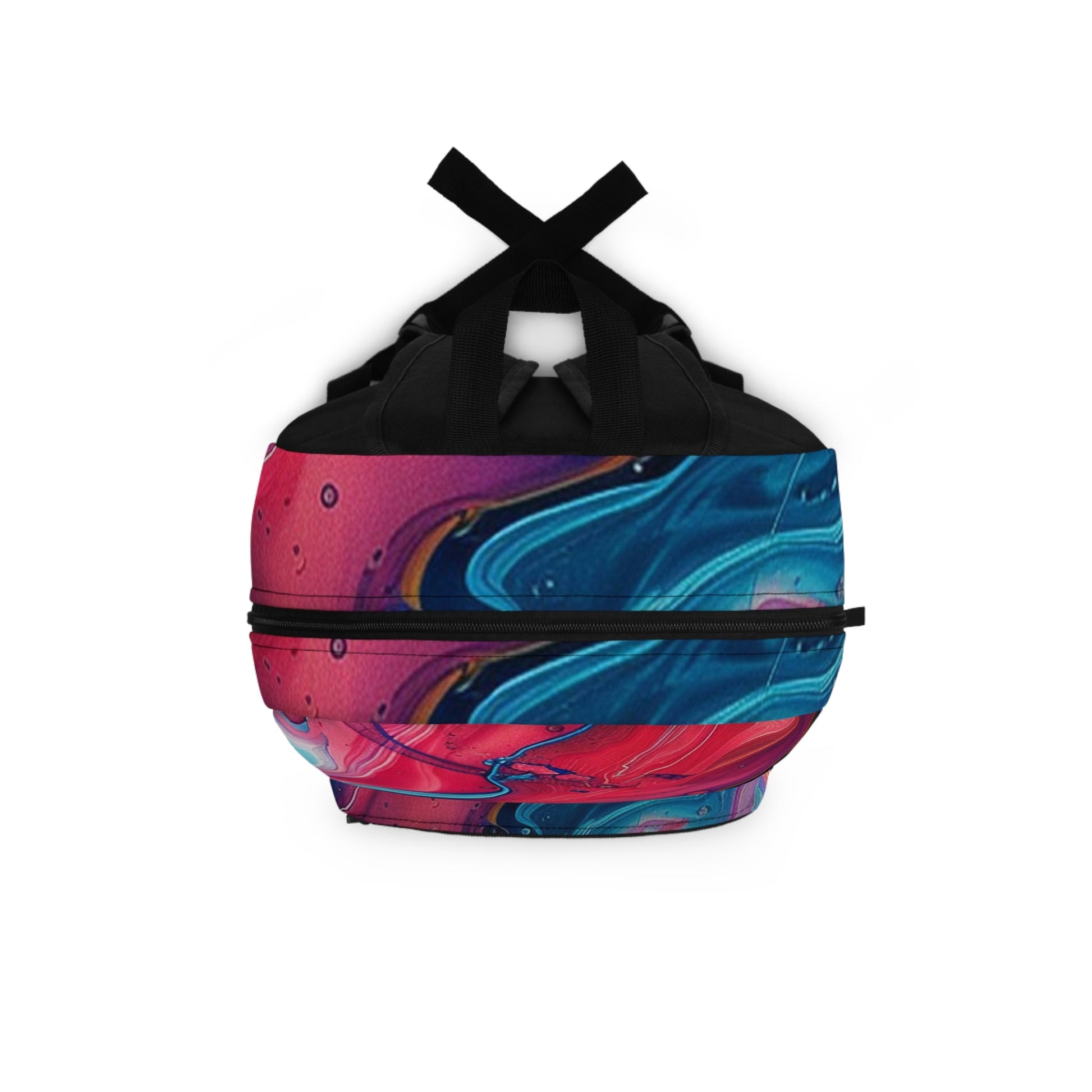 Vibrant Marbled Backpack, Artsulli - Art is Long, Life is Short, Bags, , , , , , , 