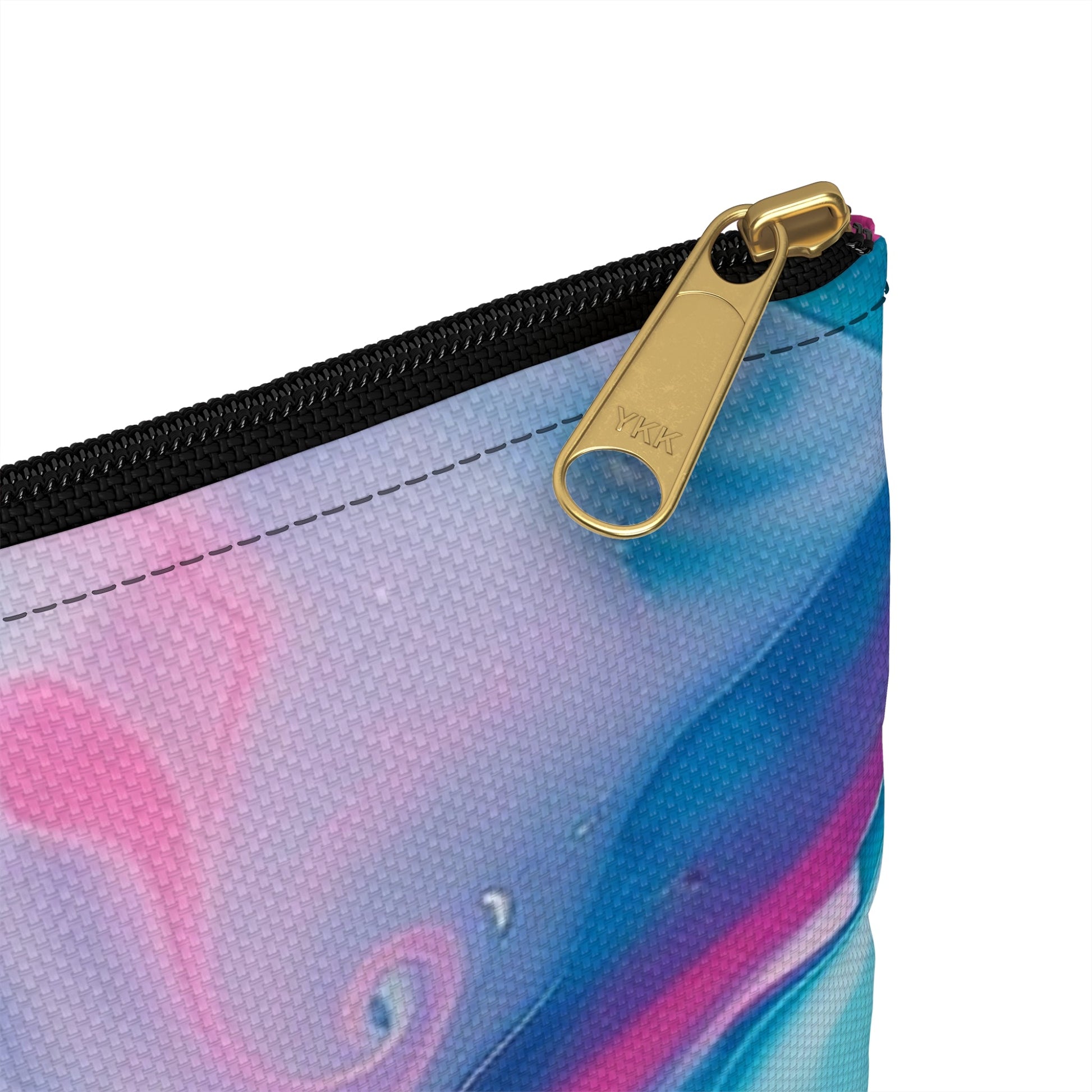 Vibrant Marbled Zipper Pouch, Artsulli - Art is Long, Life is Short, Bags, , , , , , , 