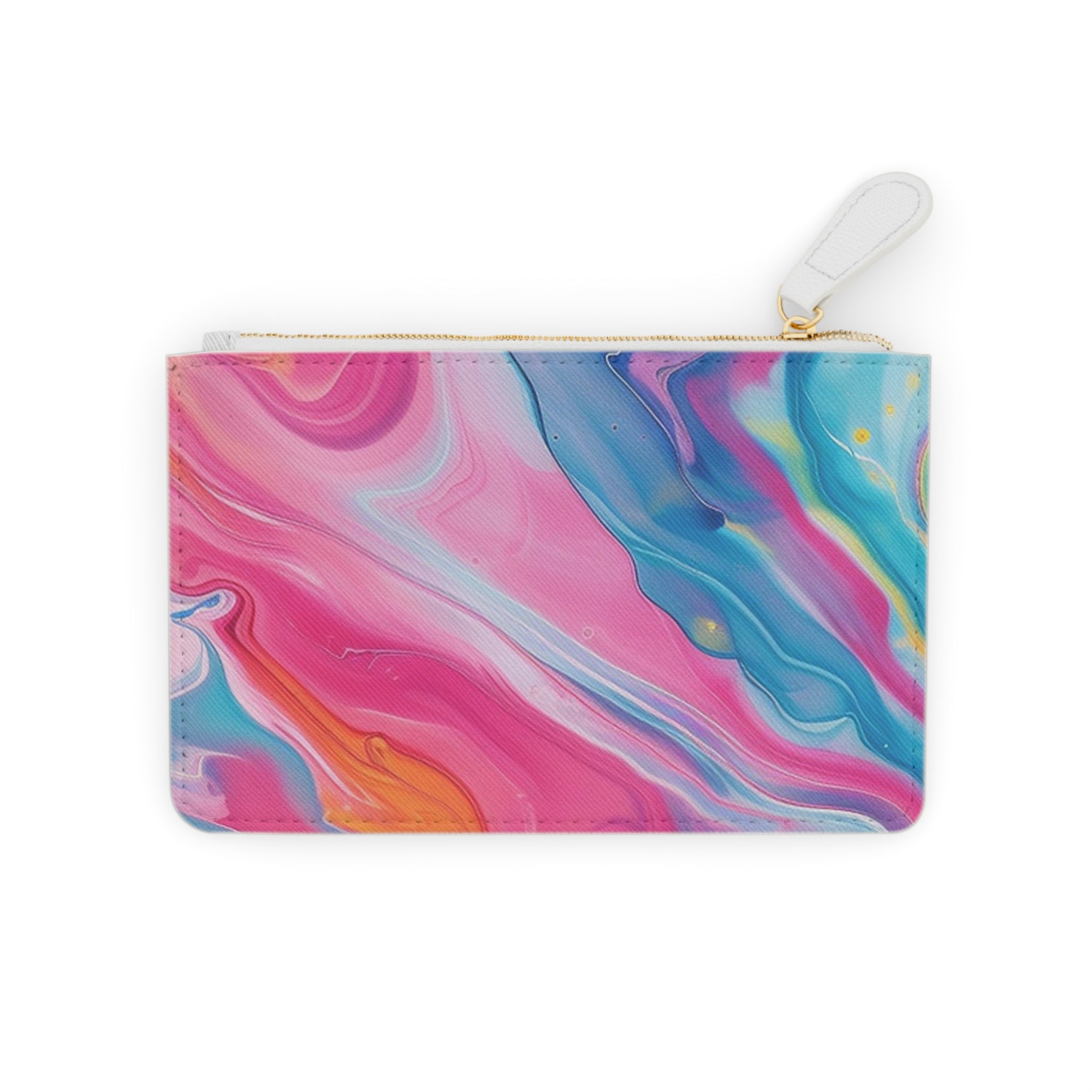 Printify Vibrant Swirl Personalized Clutch Bag 2025