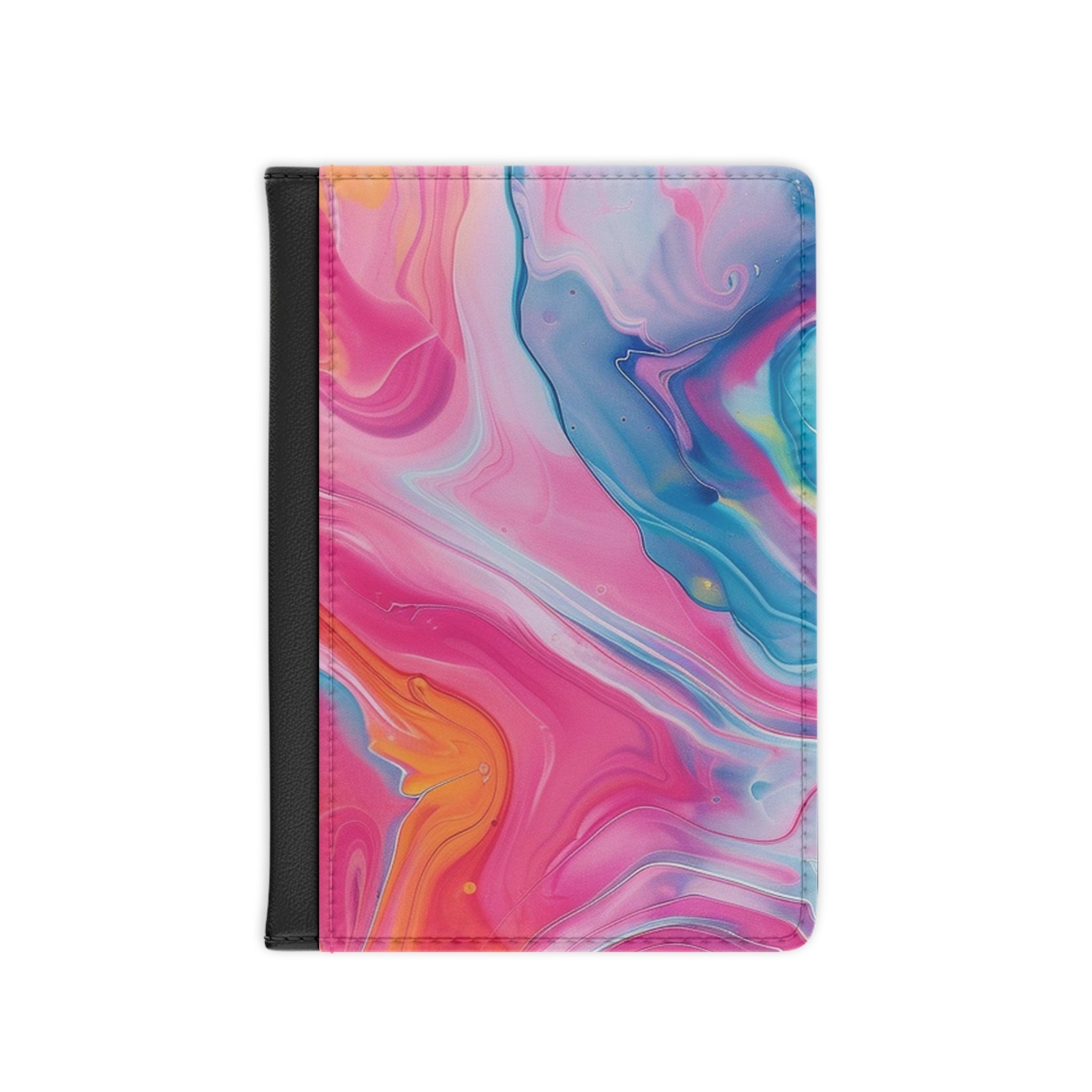 Printify Vibrant Swirl Personalized Passport Cover 2025