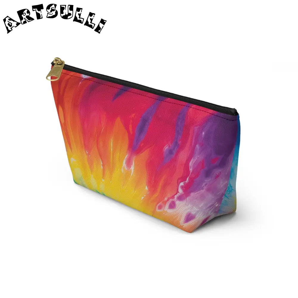 Vibrant Tie Dye Pouch, Artsulli - Art is Long, Life is Short, Bags, , , , , , , 