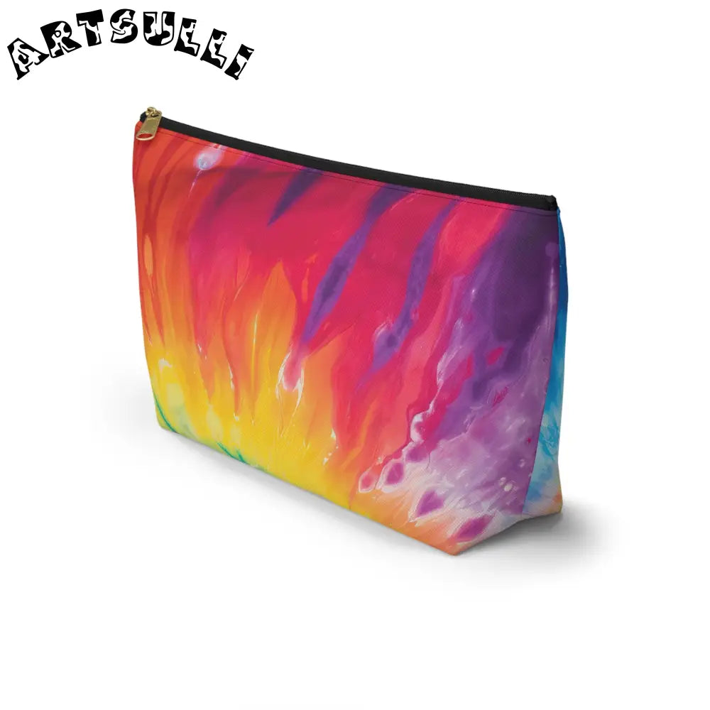 Vibrant Tie Dye Pouch, Artsulli - Art is Long, Life is Short, Bags, , , , , , , 