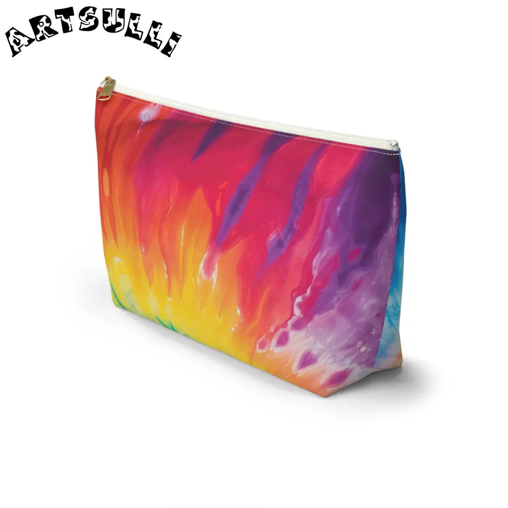 Vibrant Tie Dye Pouch, Artsulli - Art is Long, Life is Short, Bags, , , , , , , 