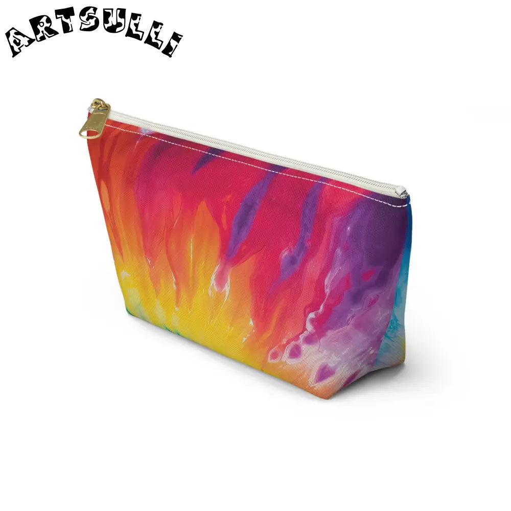 Vibrant Tie Dye Pouch, Artsulli - Art is Long, Life is Short, Bags, , , , , , , 