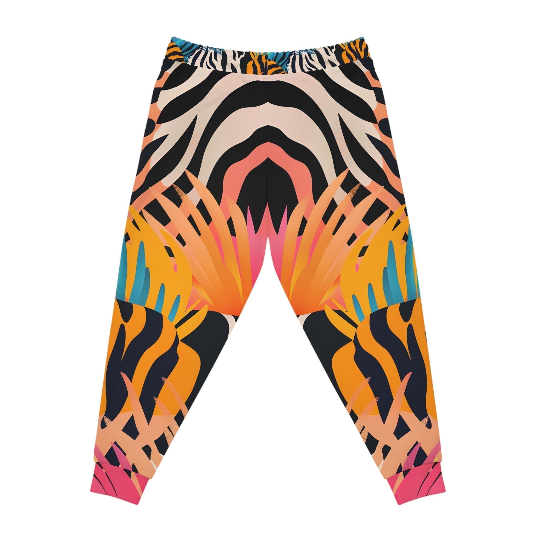 Printify Vibrant Tropical Tiger Joggers 2025