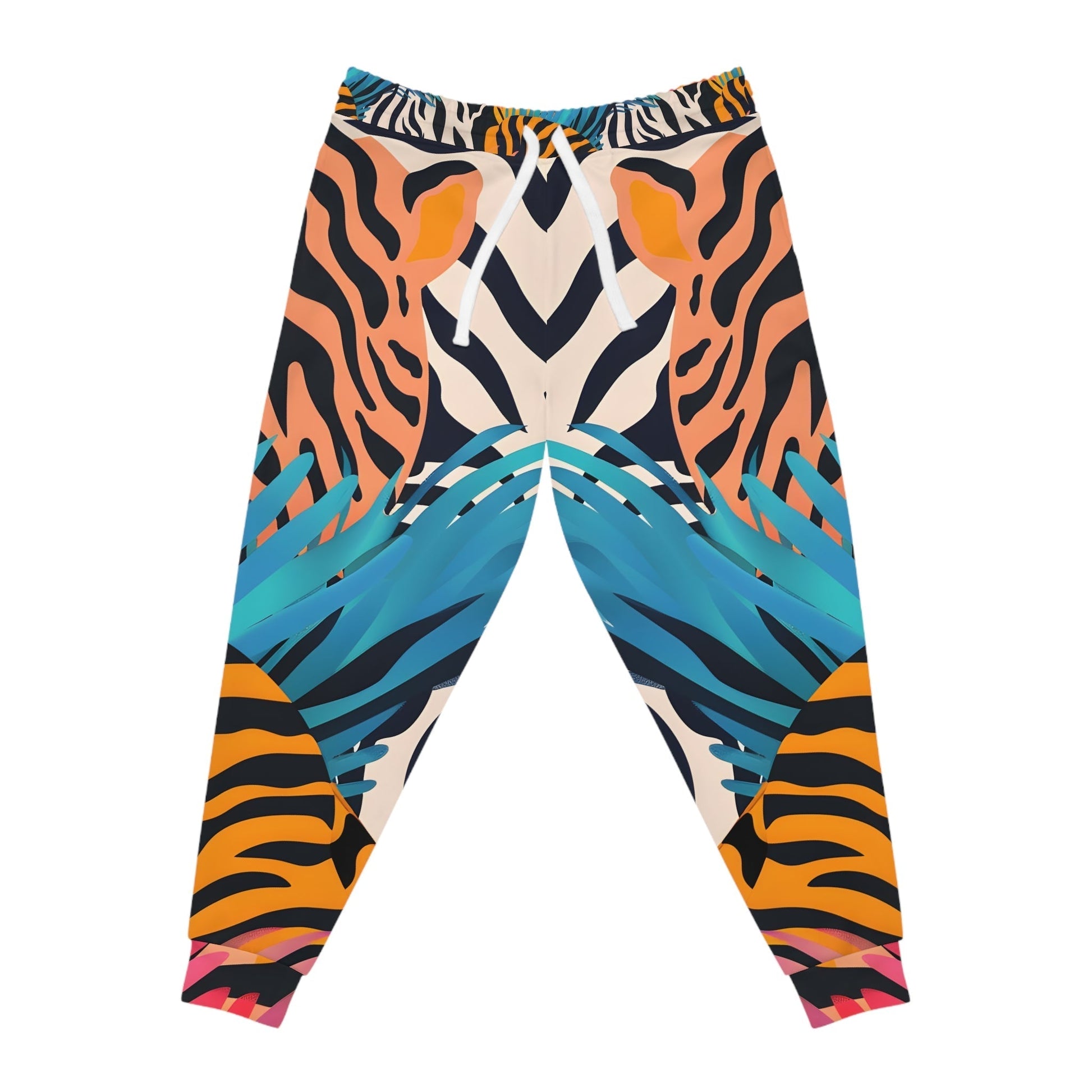 Printify Vibrant Tropical Tiger Joggers 2025
