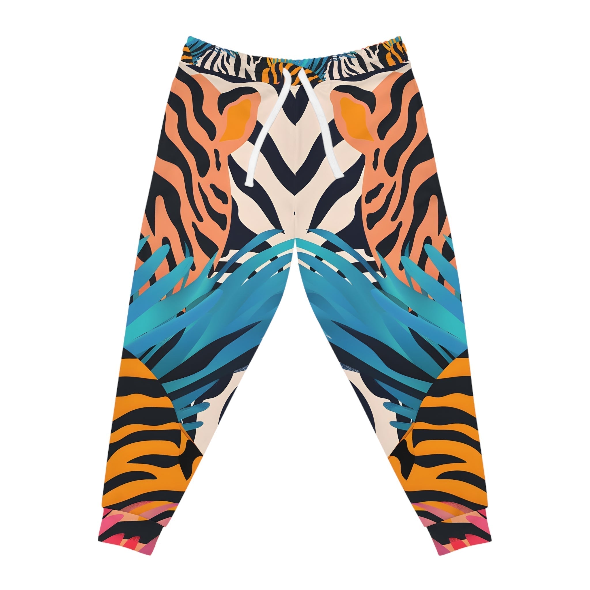 Printify Vibrant Tropical Tiger Joggers 2025