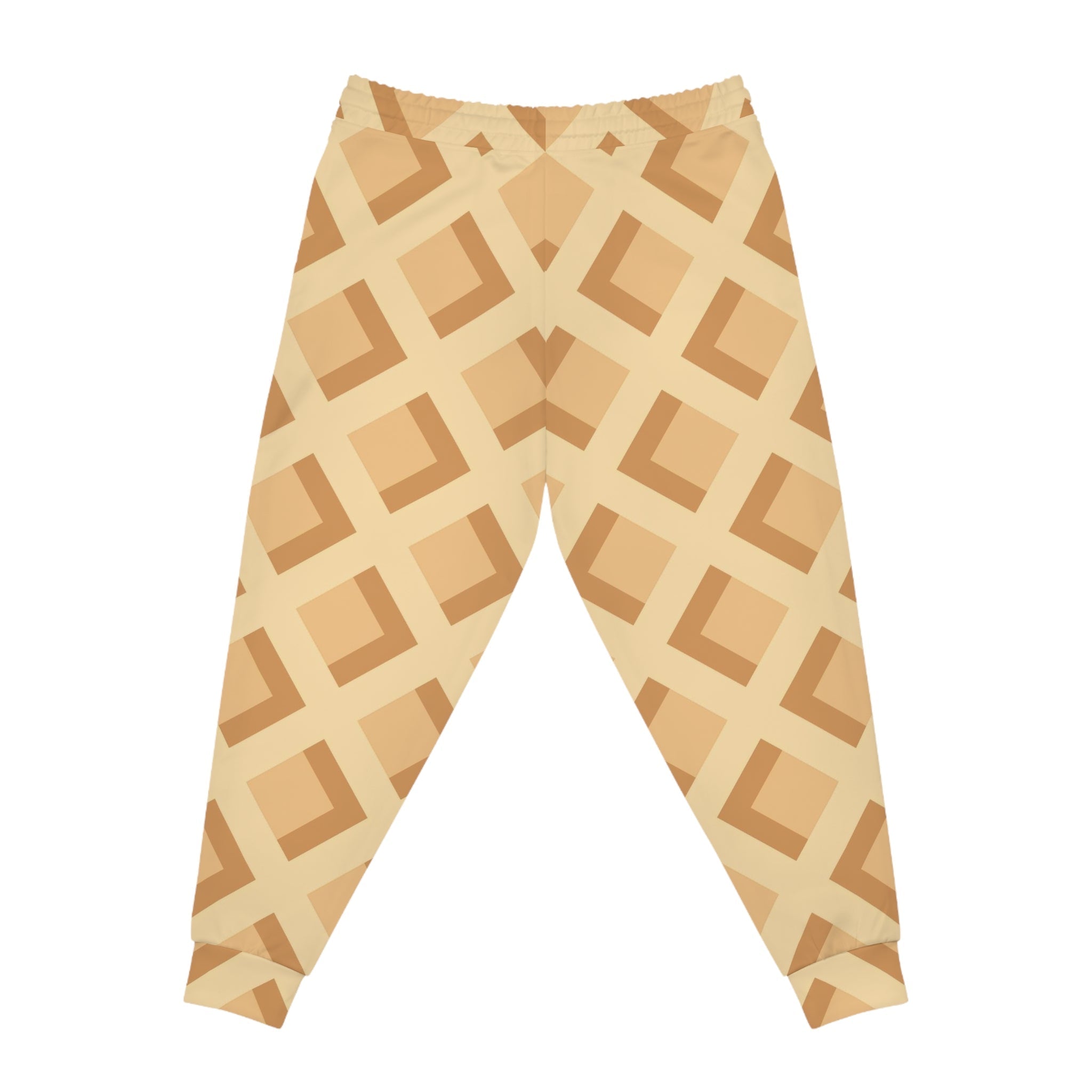 Waffle Knit Joggers, Artsulli - Art is Long, Life is Short, All Over Prints, , , , , , , 