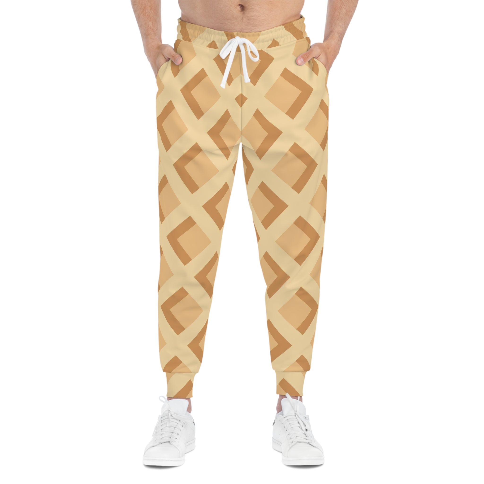 Waffle Knit Joggers, Artsulli - Art is Long, Life is Short, All Over Prints, , , , , , , 