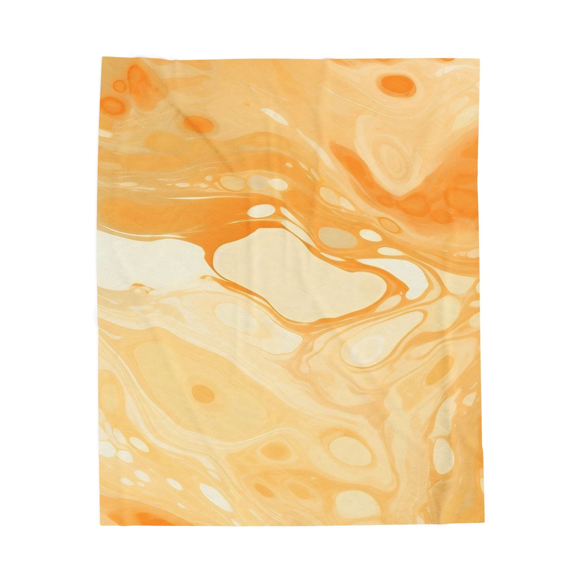 Warm Abstract Swirl Plush Blanket, Artsulli - Art is Long, Life is Short, All Over Prints, Size, 50" × 60", , , , , 16900066509814939992