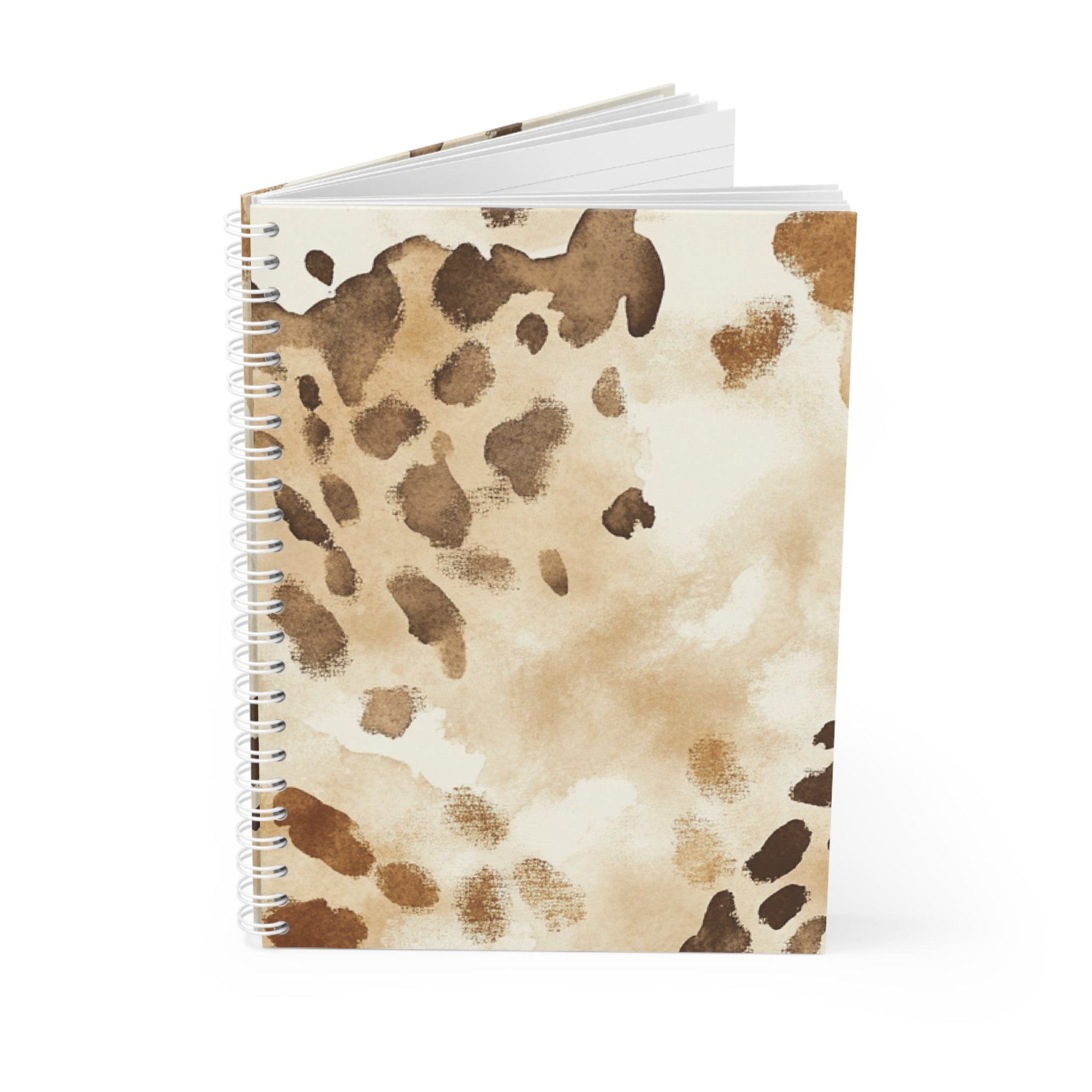Watercolor Abstract Wide Ruled Spiral Notebooks, Artsulli - Art is Long, Life is Short, Paper products, , , , , , , 