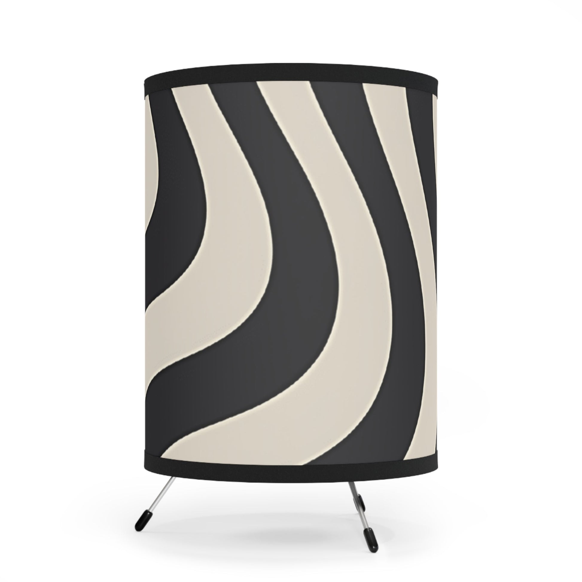 Wavy Stripe Tripod Table Lamp, Artsulli - Art is Long, Life is Short, Home Decor, , , , , , , 