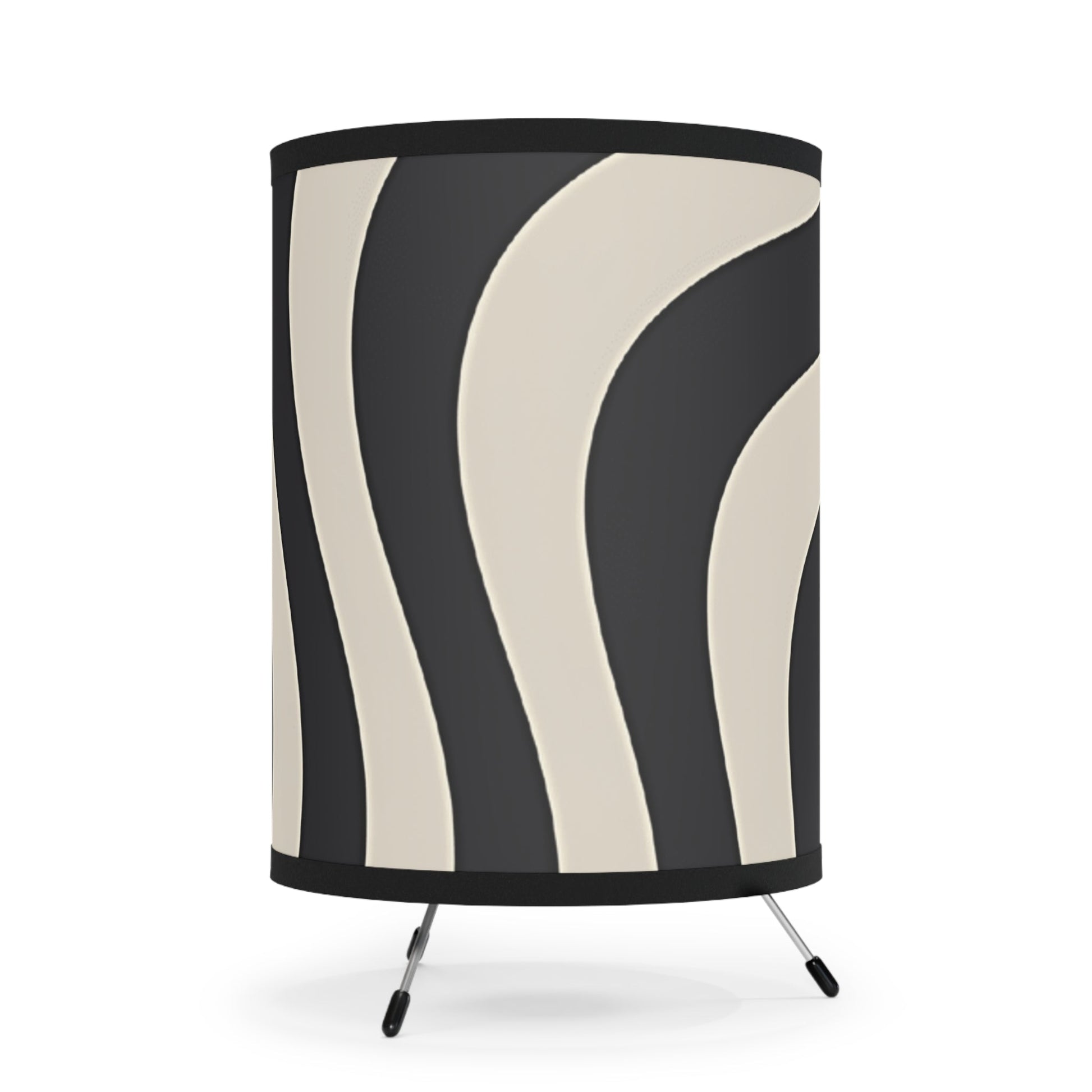 Wavy Stripe Tripod Table Lamp, Artsulli - Art is Long, Life is Short, Home Decor, , , , , , , 