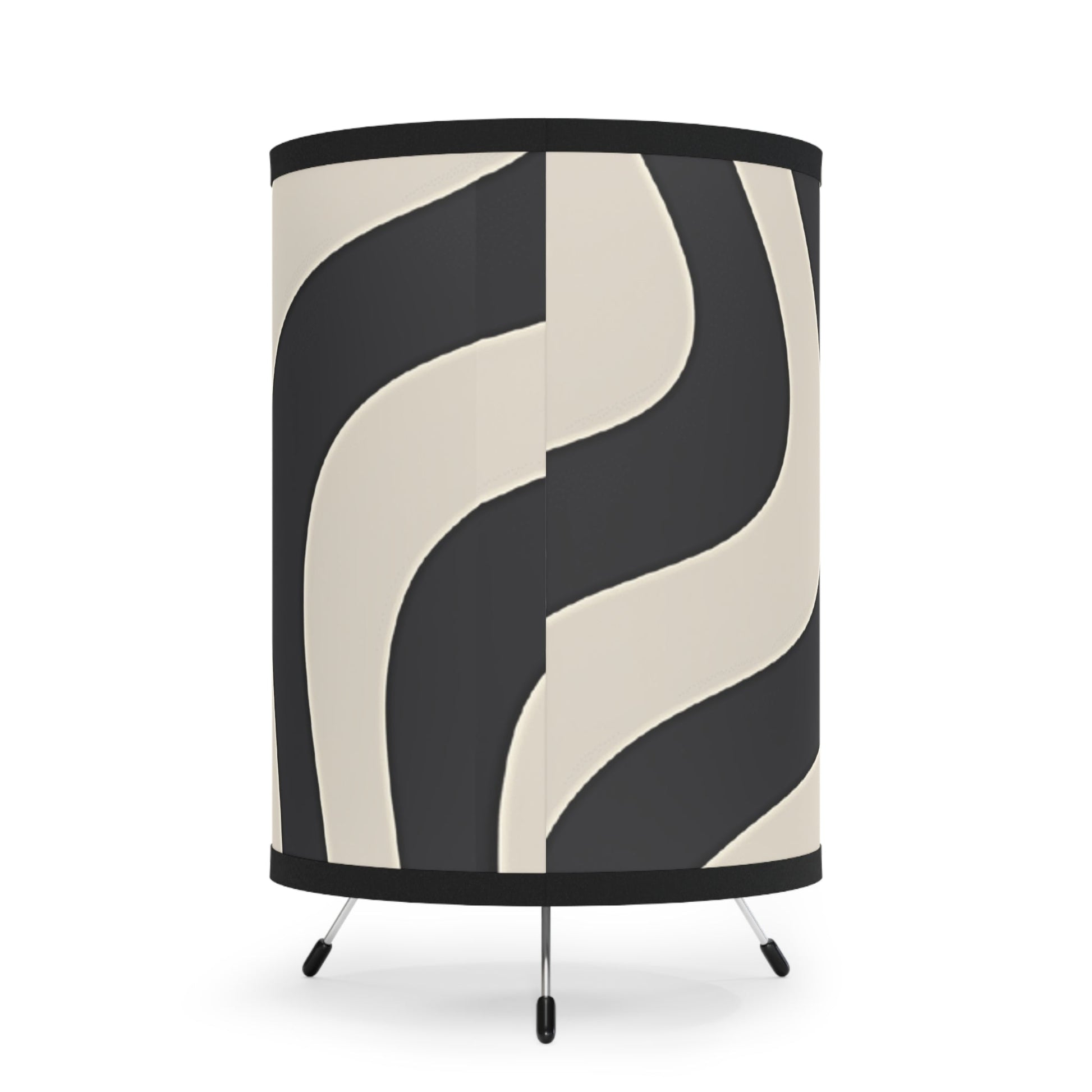 Wavy Stripe Tripod Table Lamp, Artsulli - Art is Long, Life is Short, Home Decor, , , , , , , 