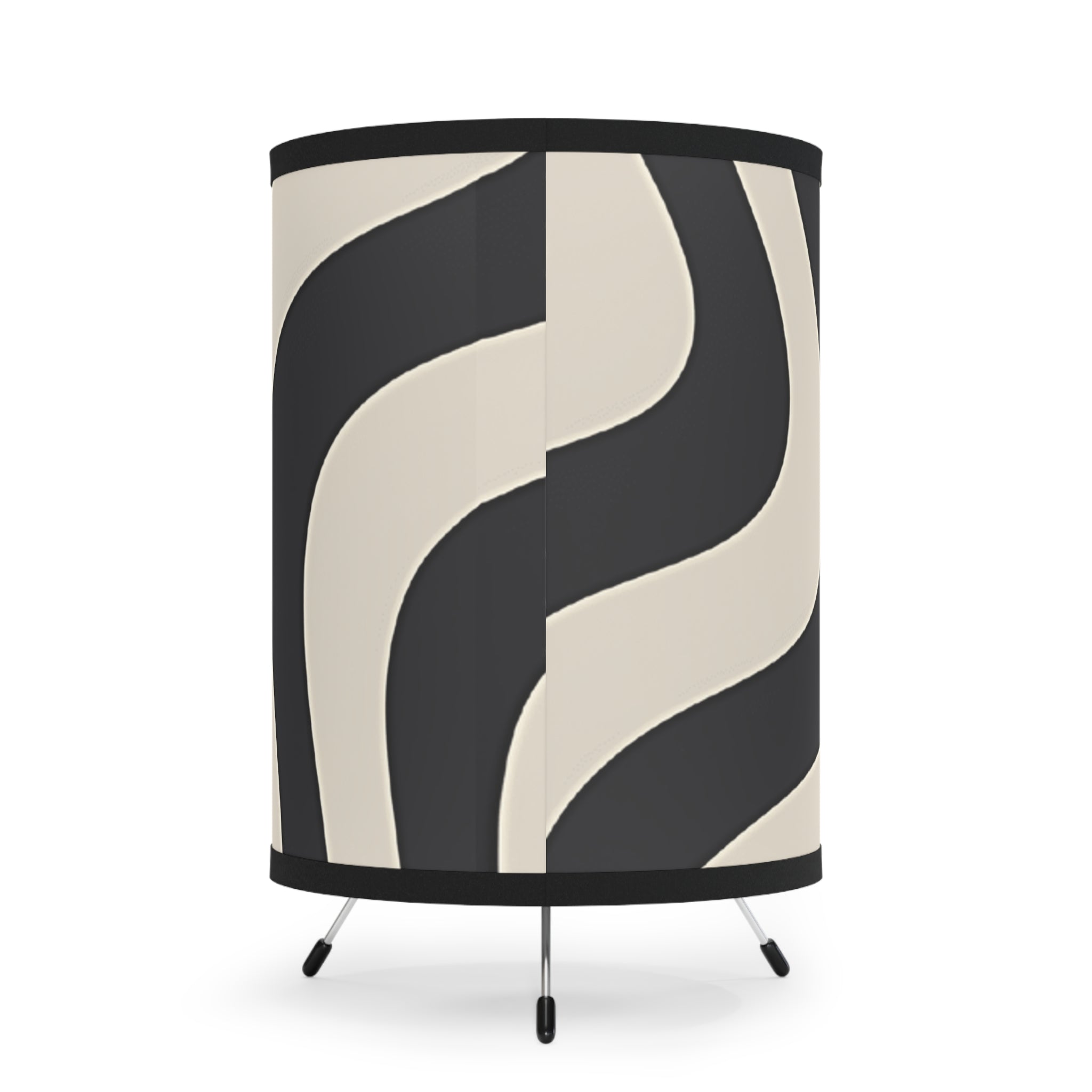 Wavy Stripe Tripod Table Lamp, Artsulli - Art is Long, Life is Short, Home Decor, , , , , , , 