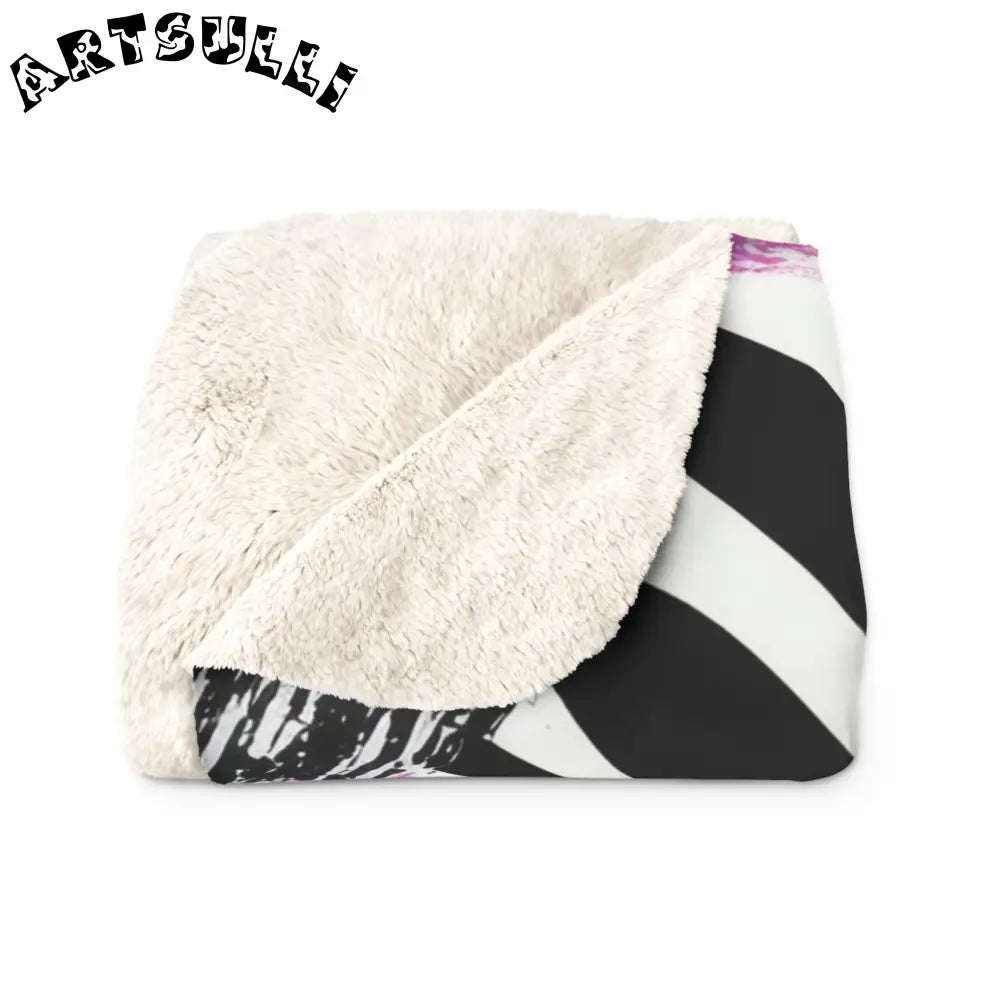 Wild Style Animal Print Cozy Fleece Blanket, Artsulli - Art is Long, Life is Short, Home Decor, , , , , , , 