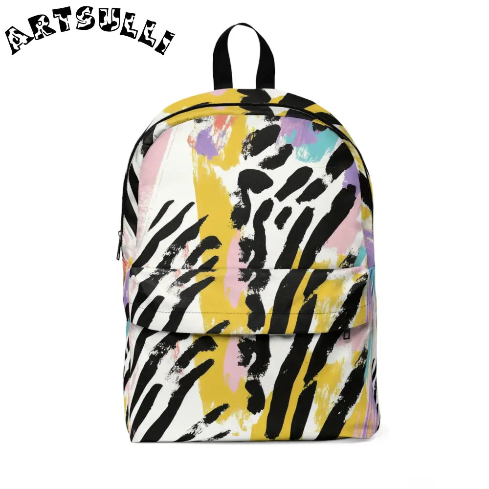 JAKKOUTTHEBXX Wild Zebra Backpack for All-Day Carrying Comfort 2025